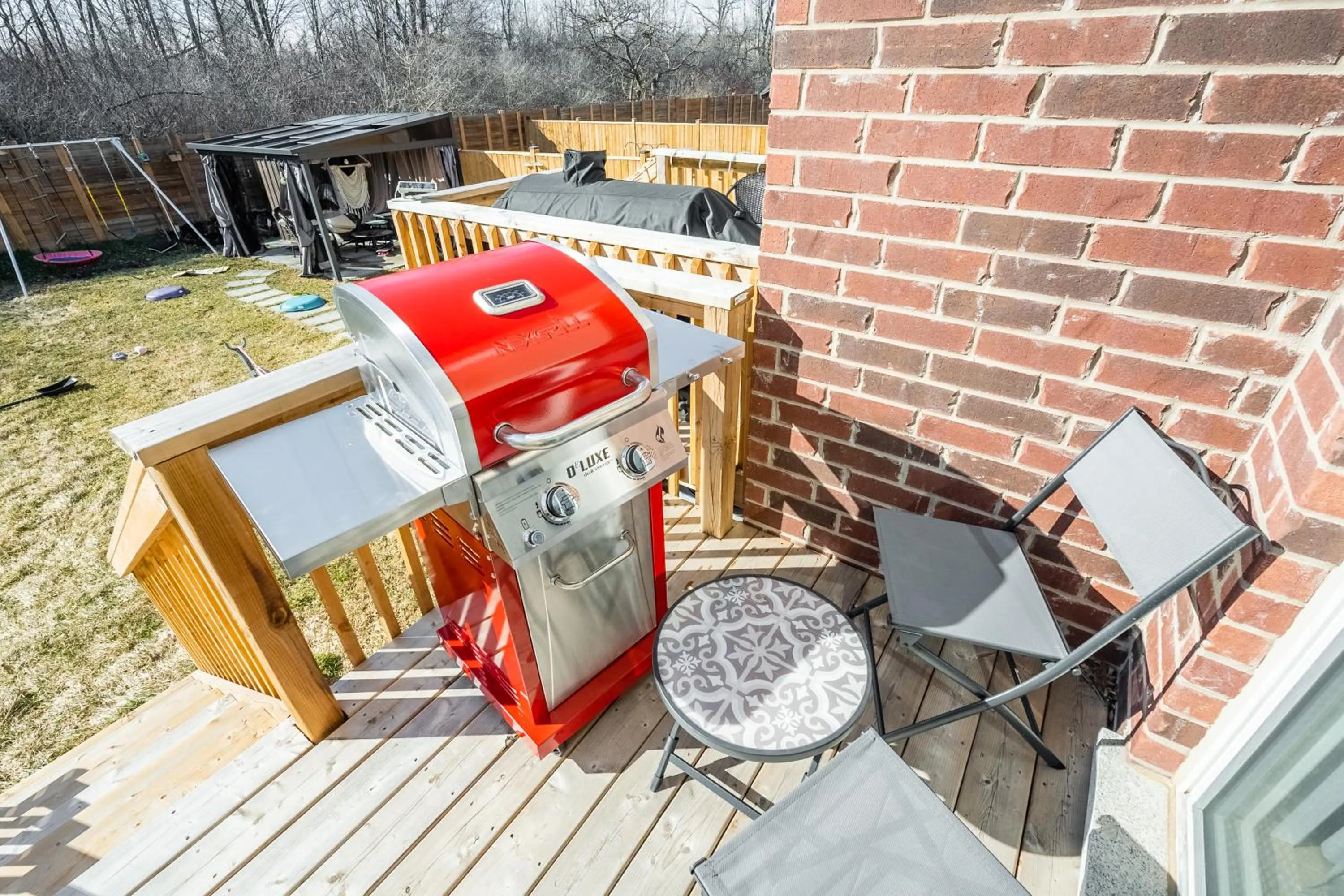 Patio in GlobalStay 3 Bedroom Townhouse Near Niagara Falls Brock University