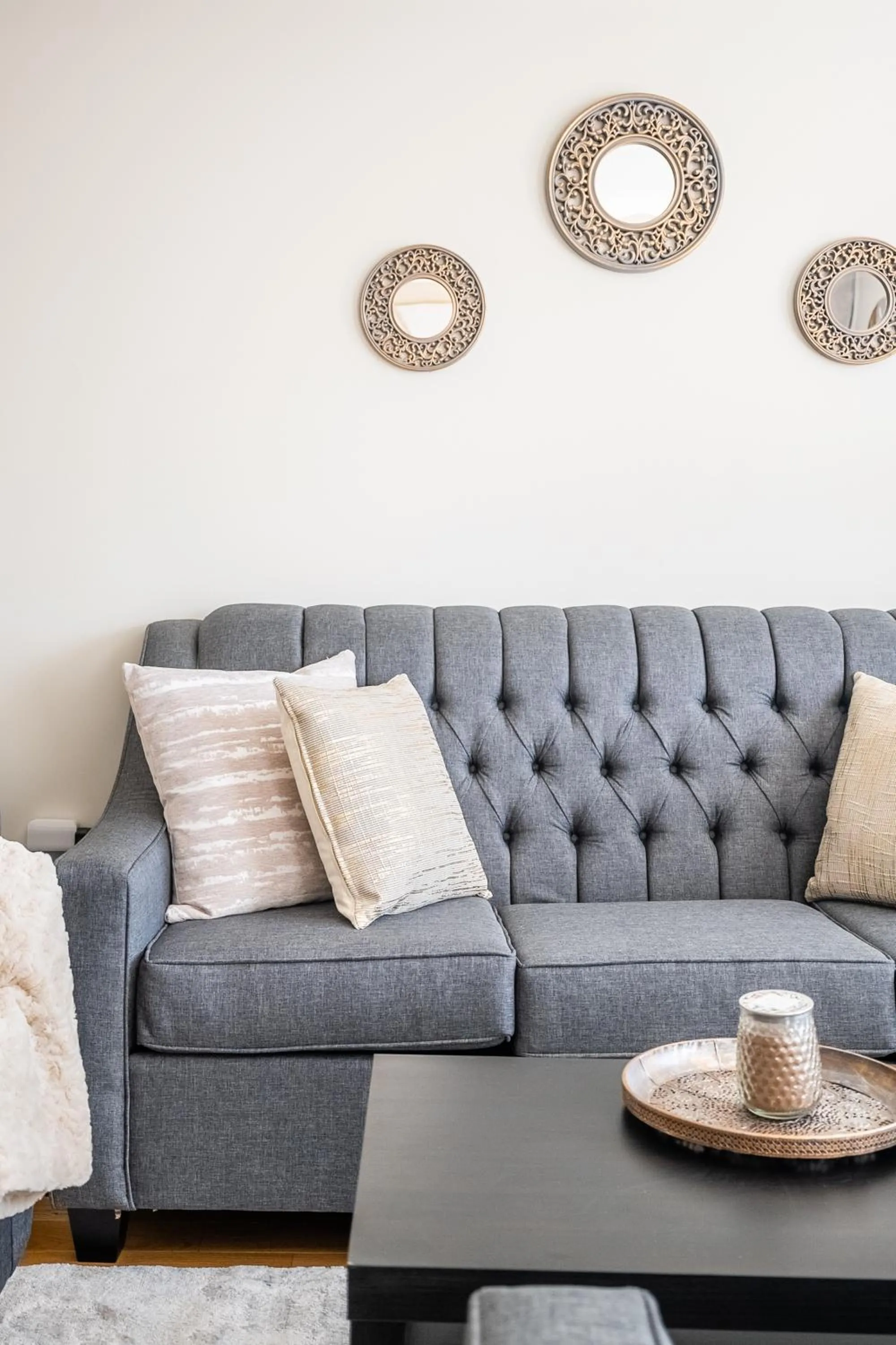 Living room in GlobalStay 3 Bedroom Townhouse Near Niagara Falls Brock University