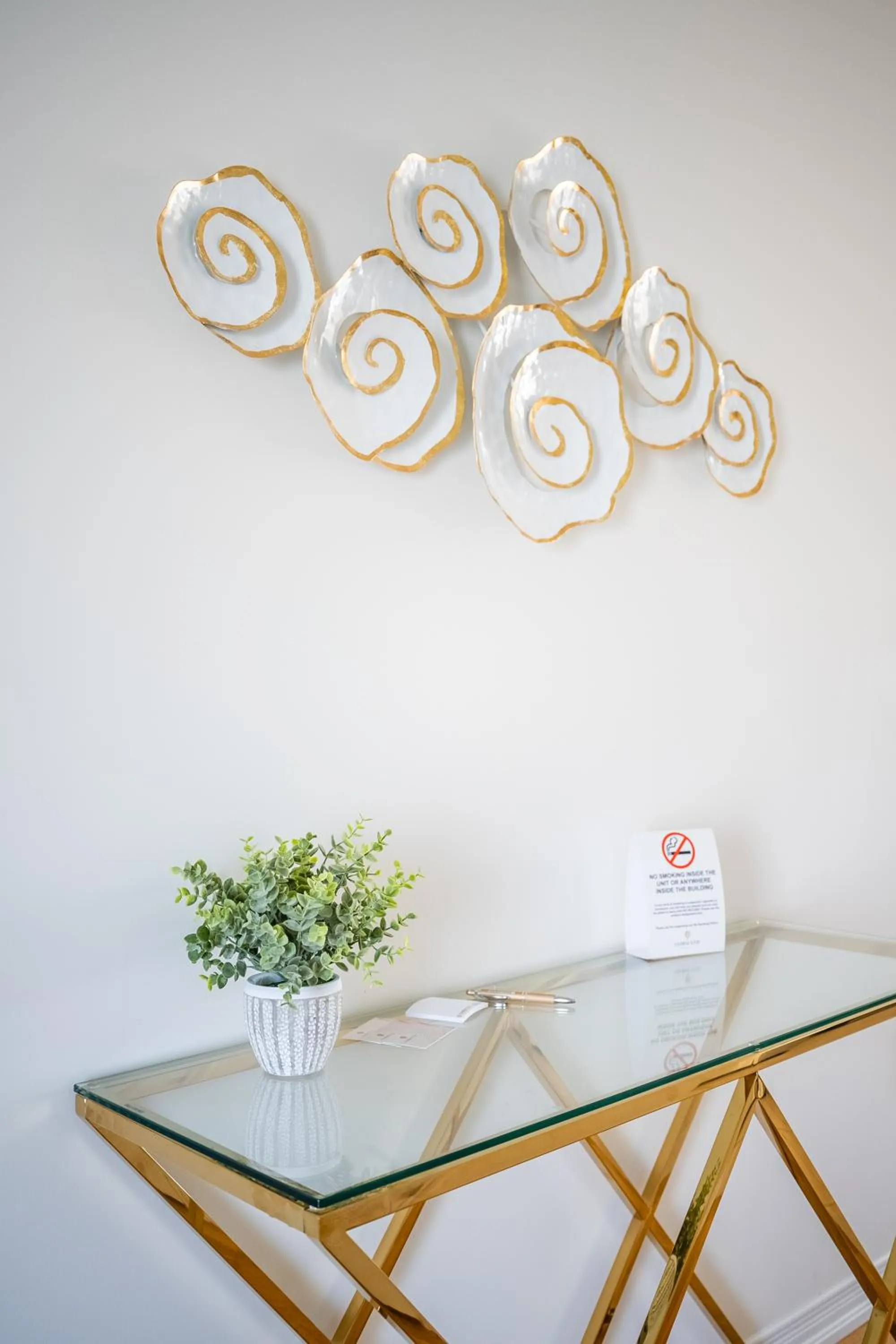 Decorative detail in GlobalStay 3 Bedroom Townhouse Near Niagara Falls Brock University