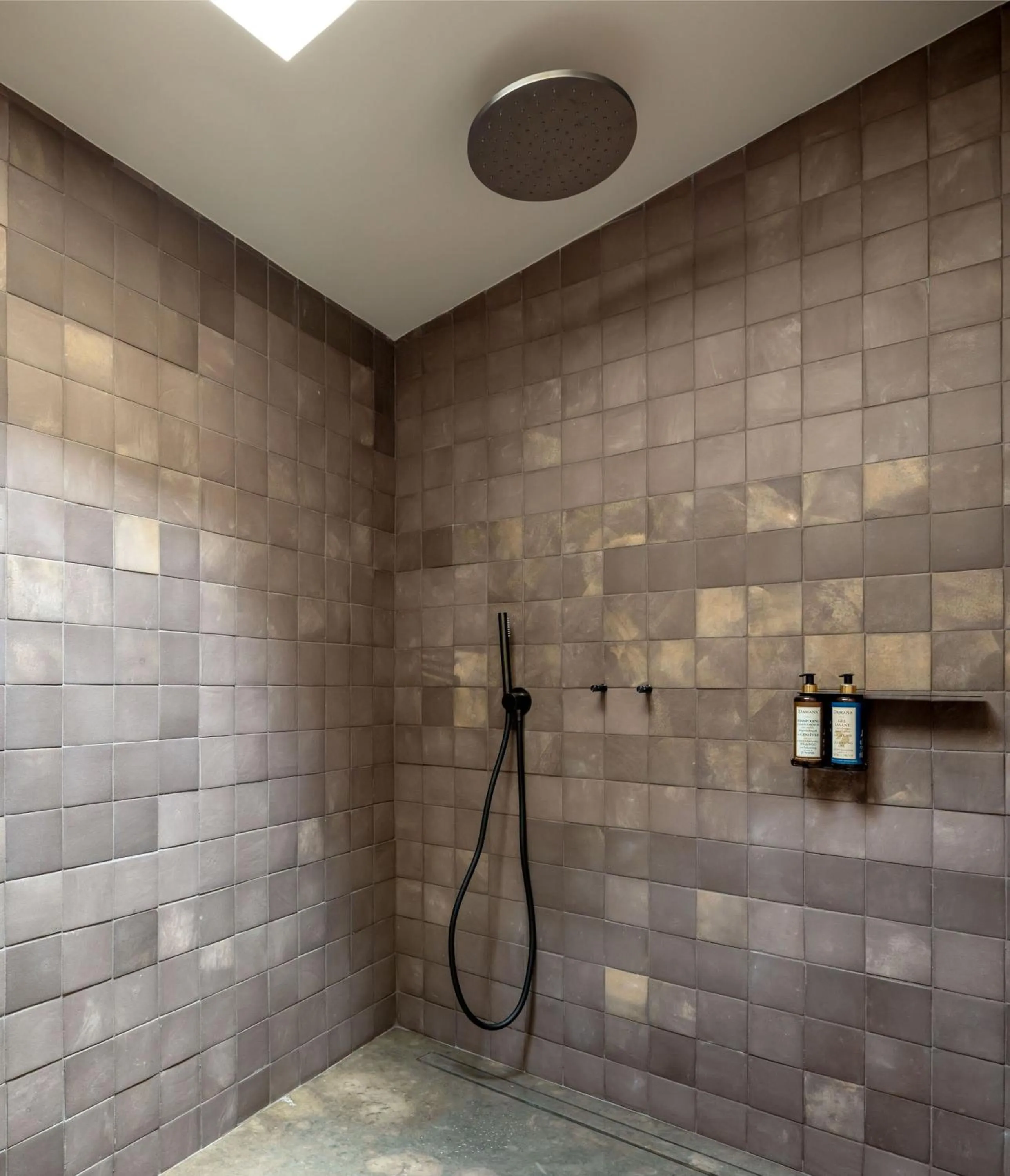 Shower in Hotel Ur Bare