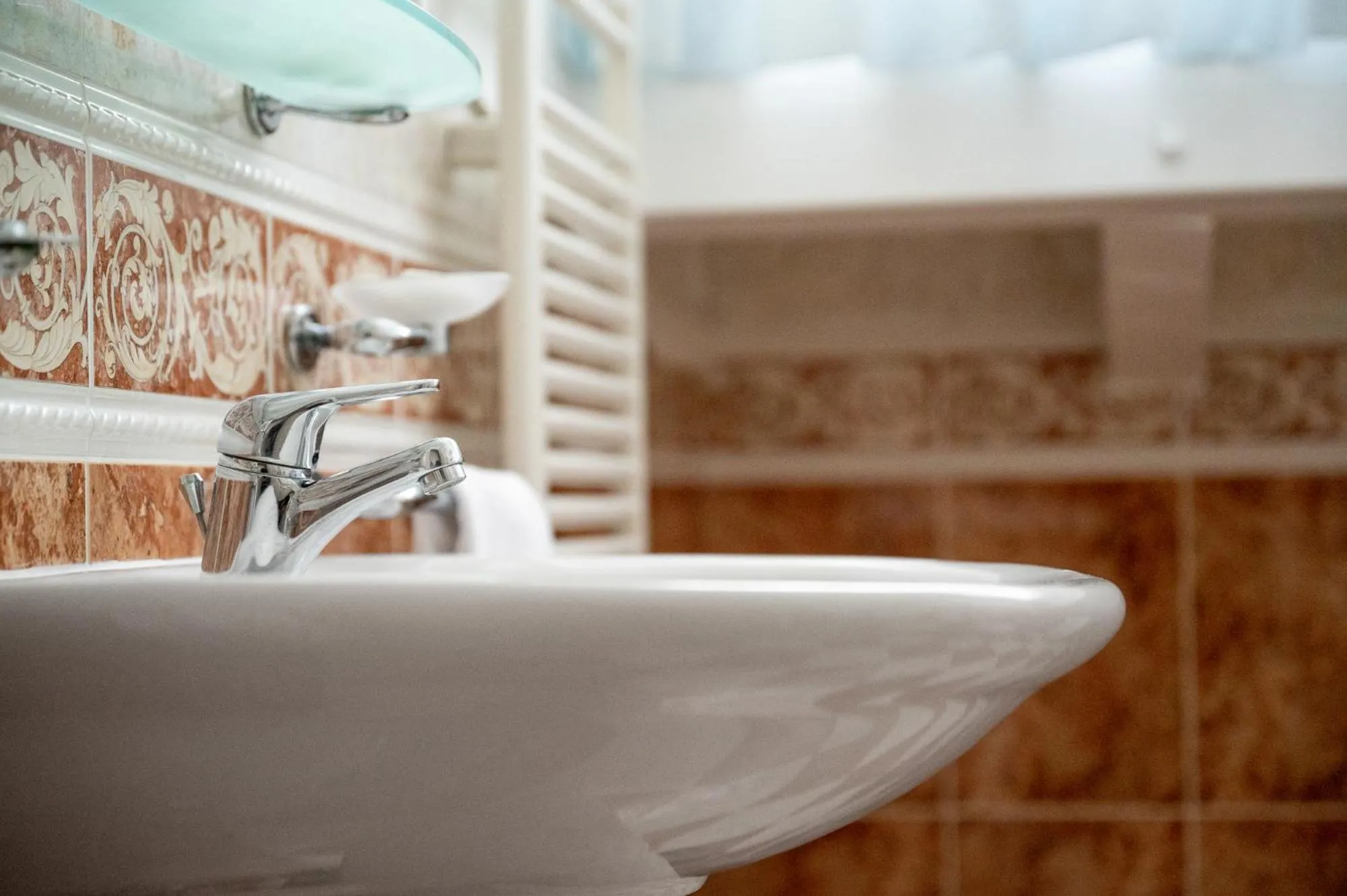 Bathroom in La Dépendance by Casa Bianca