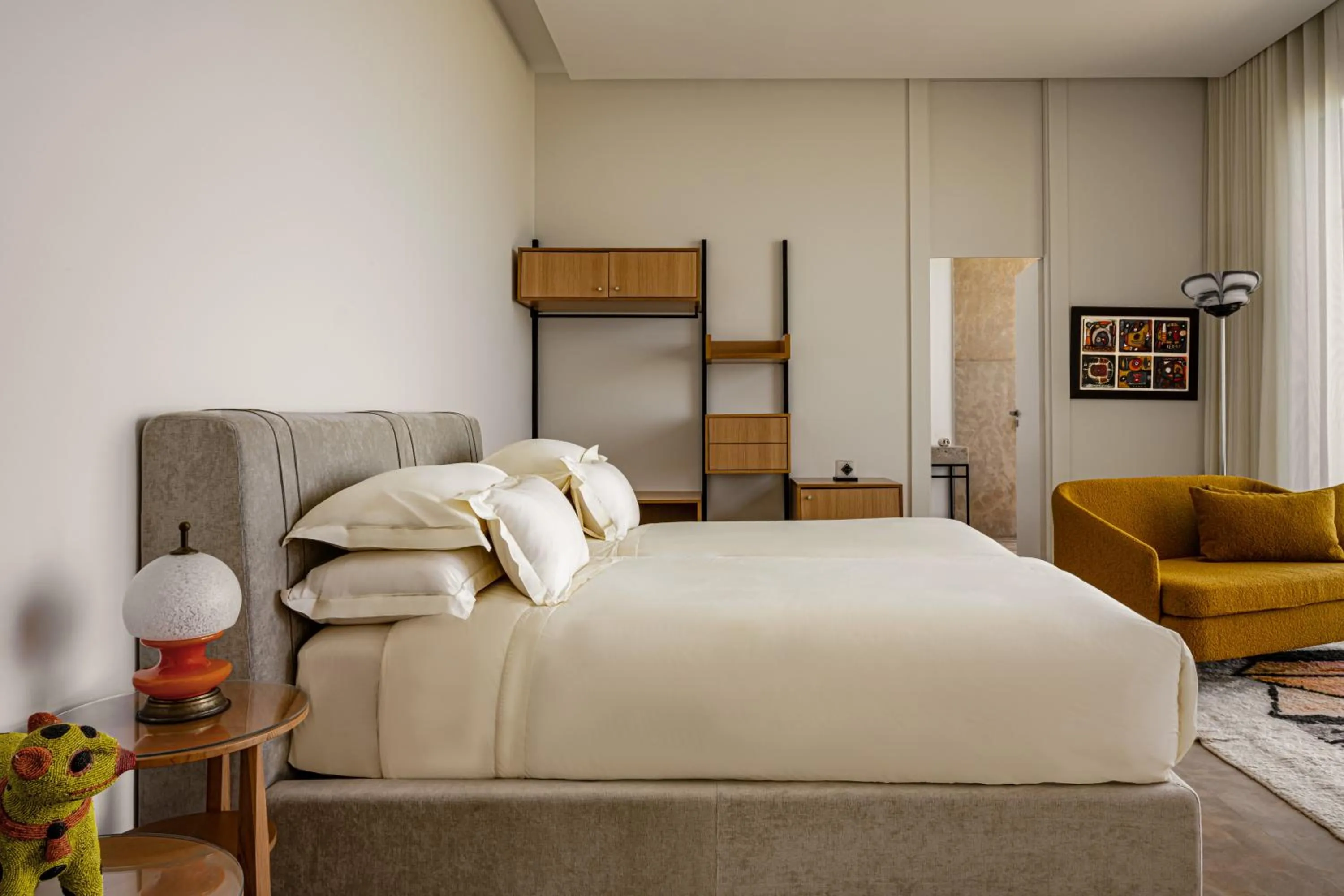 Bed in La Fiermontina Ocean