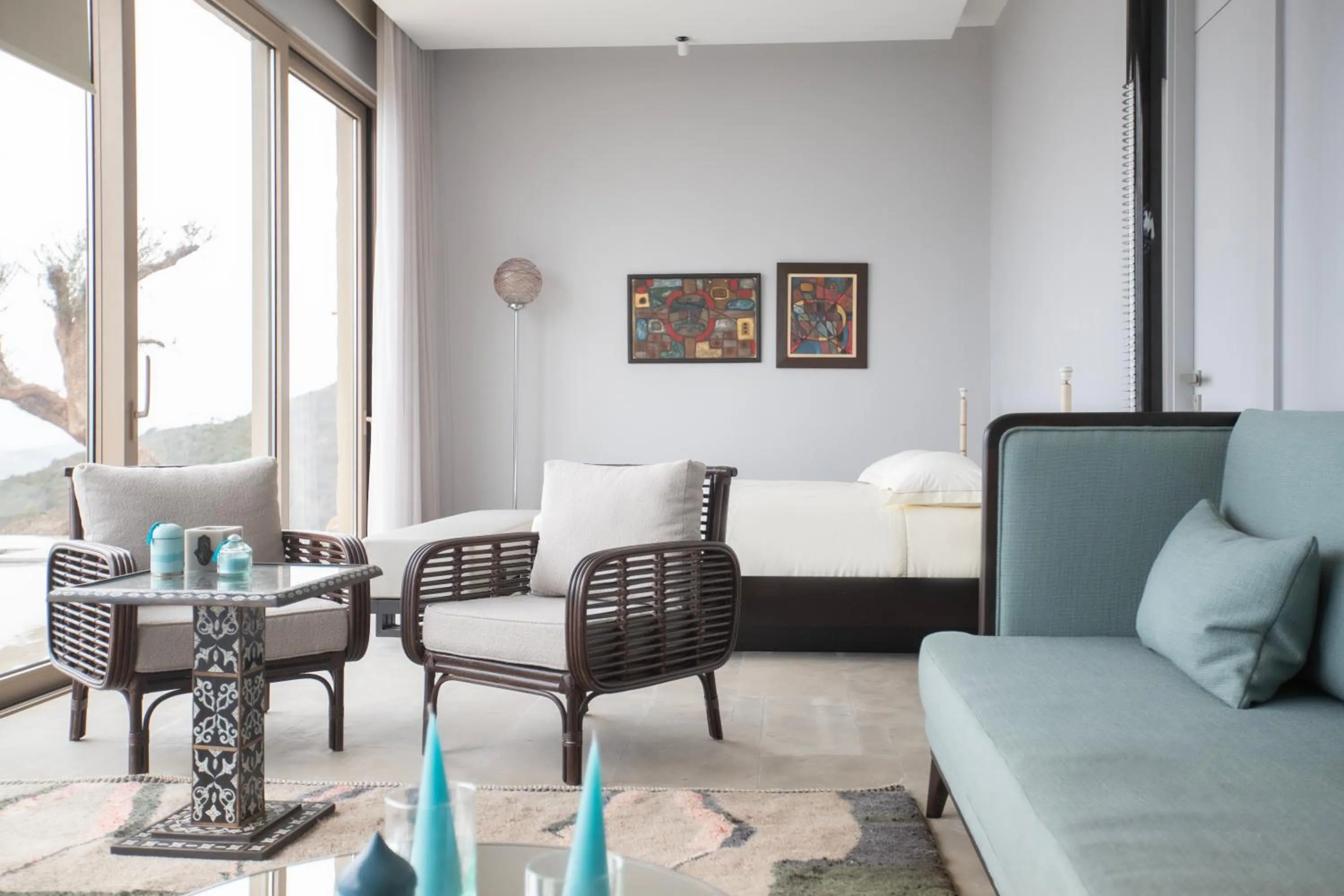 Living room in La Fiermontina Ocean