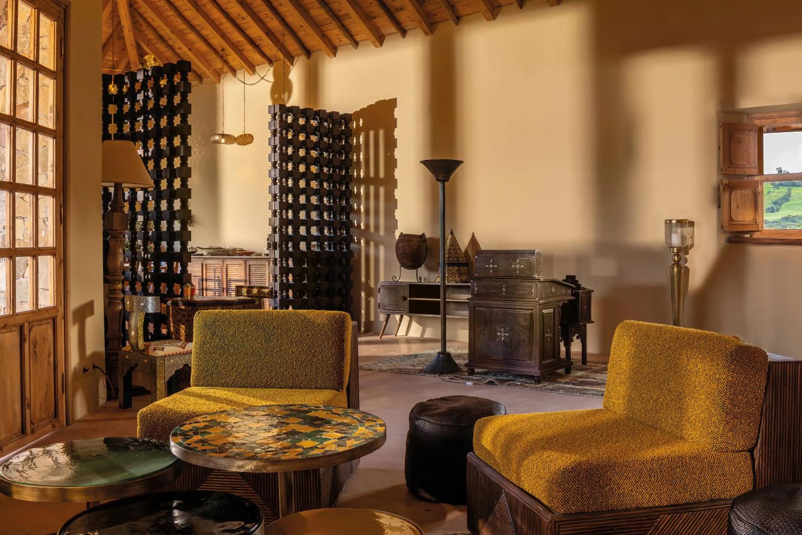 Living room in La Fiermontina Ocean