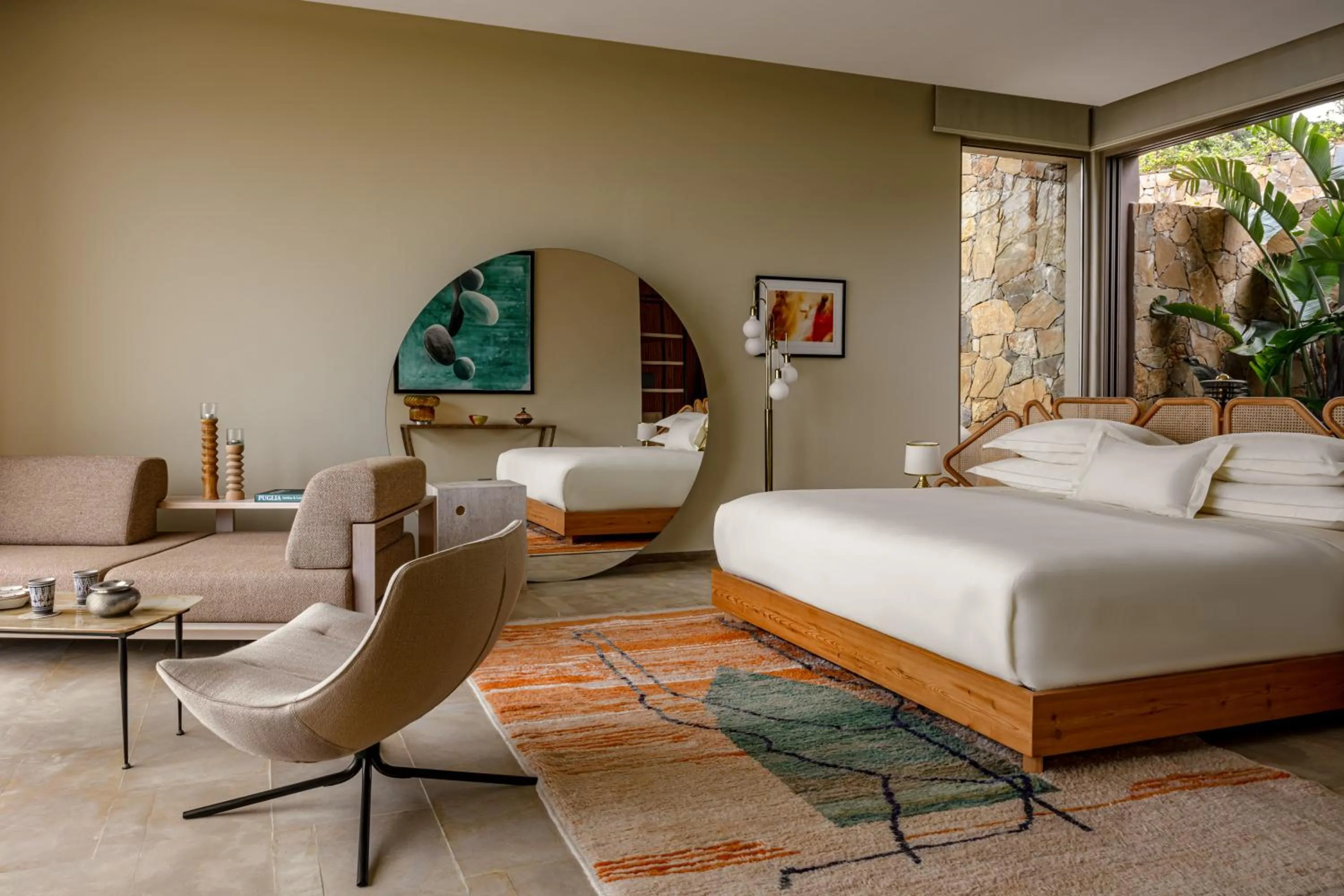 Bed in La Fiermontina Ocean