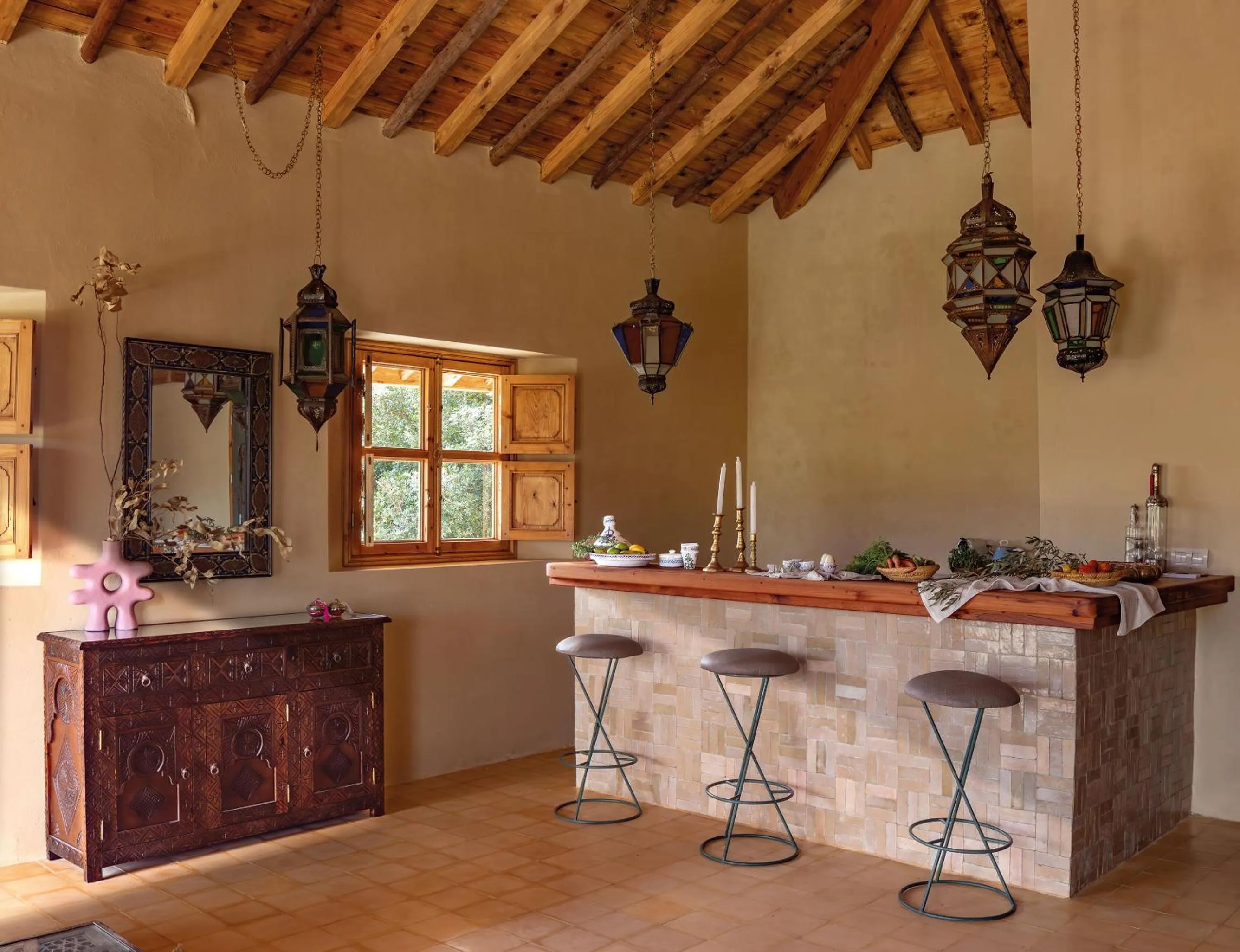 Dining area in La Fiermontina Ocean