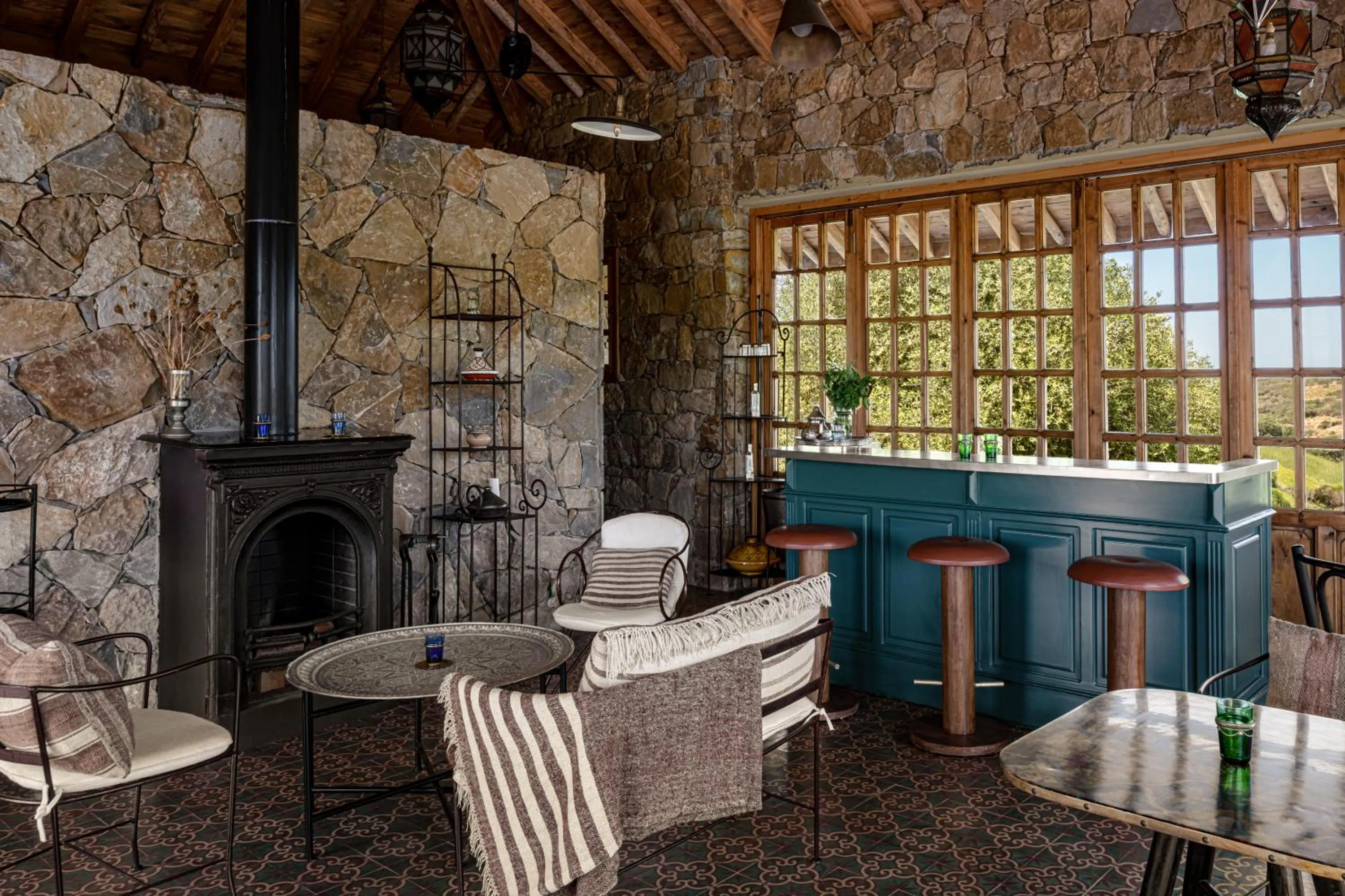 Lounge or bar in La Fiermontina Ocean