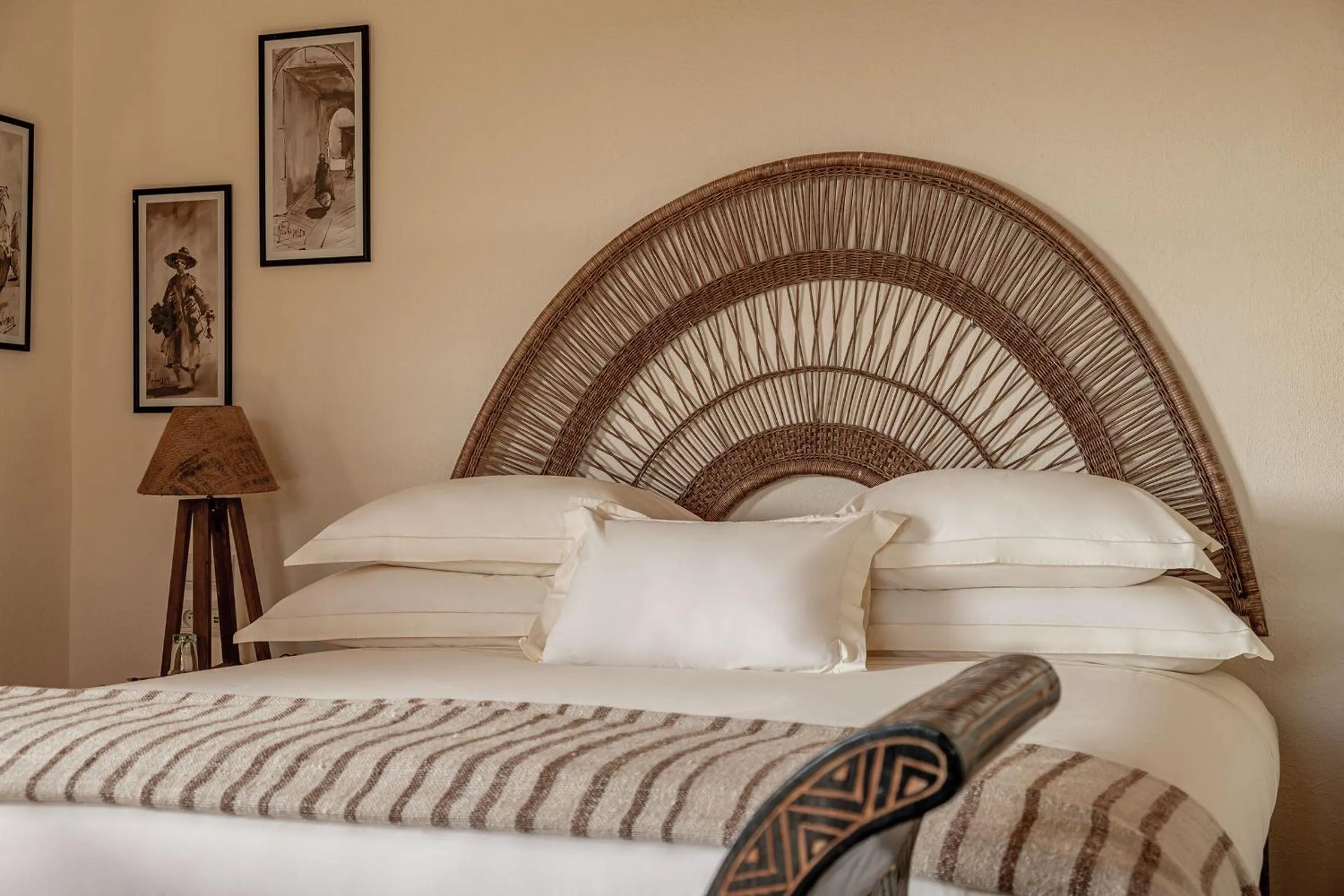 Bed in La Fiermontina Ocean