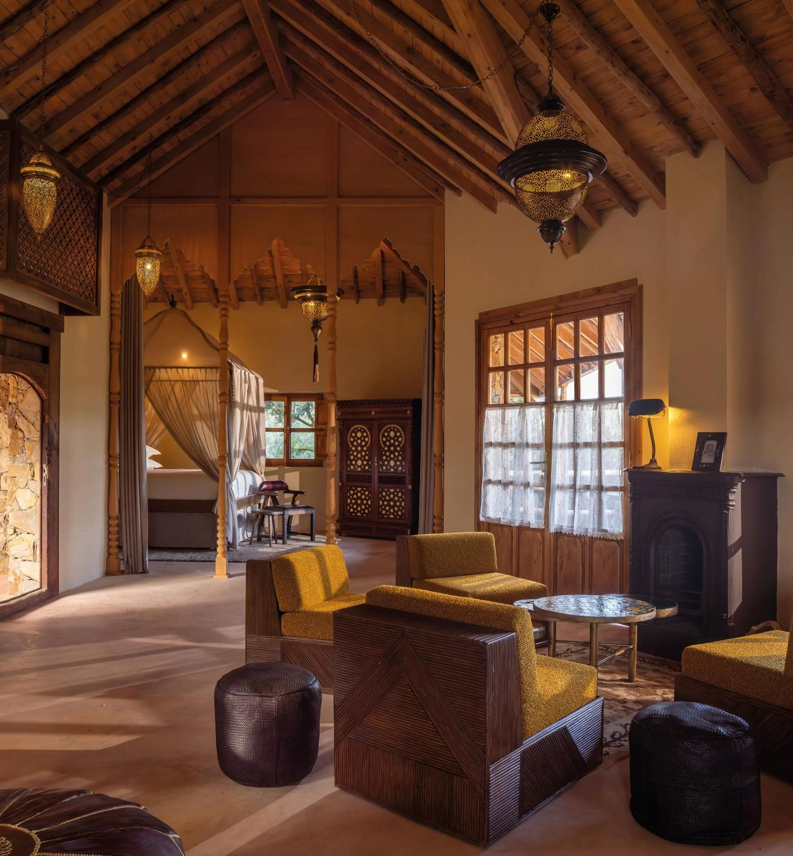 Living room, Bed in La Fiermontina Ocean