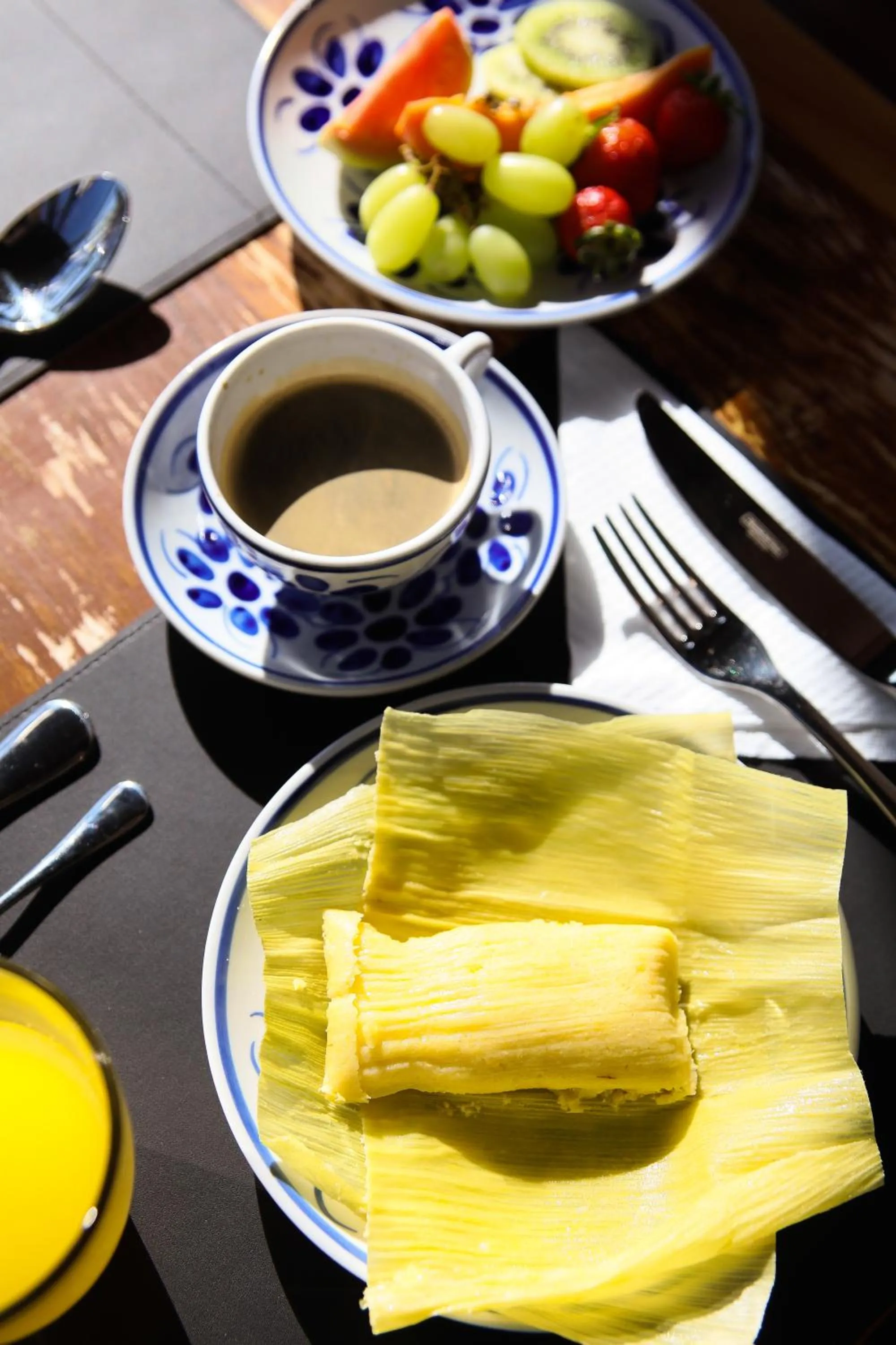 Breakfast in Hotel Black Inn Flamboyant