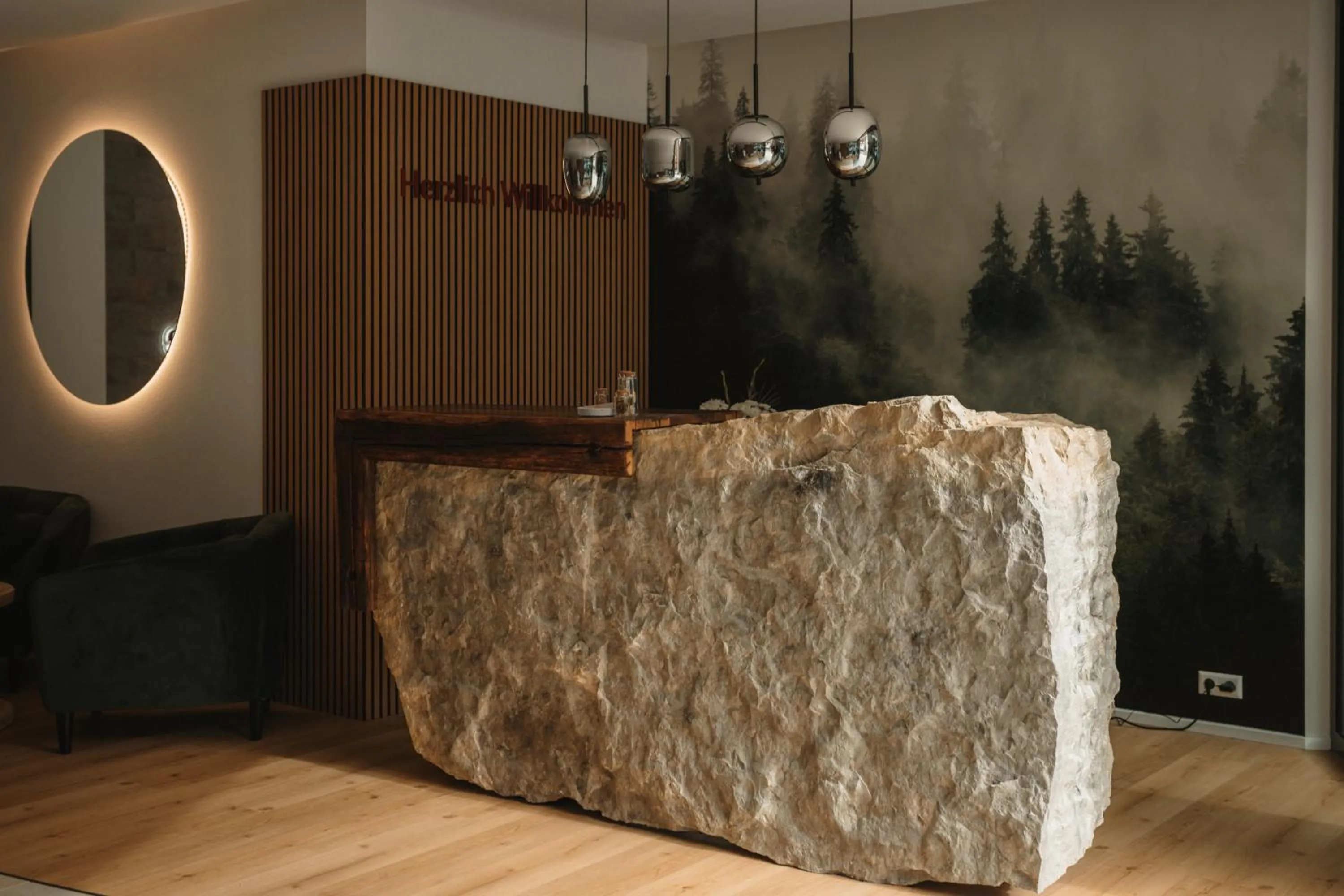 Lobby or reception in Boutique Hotel Haus Marie