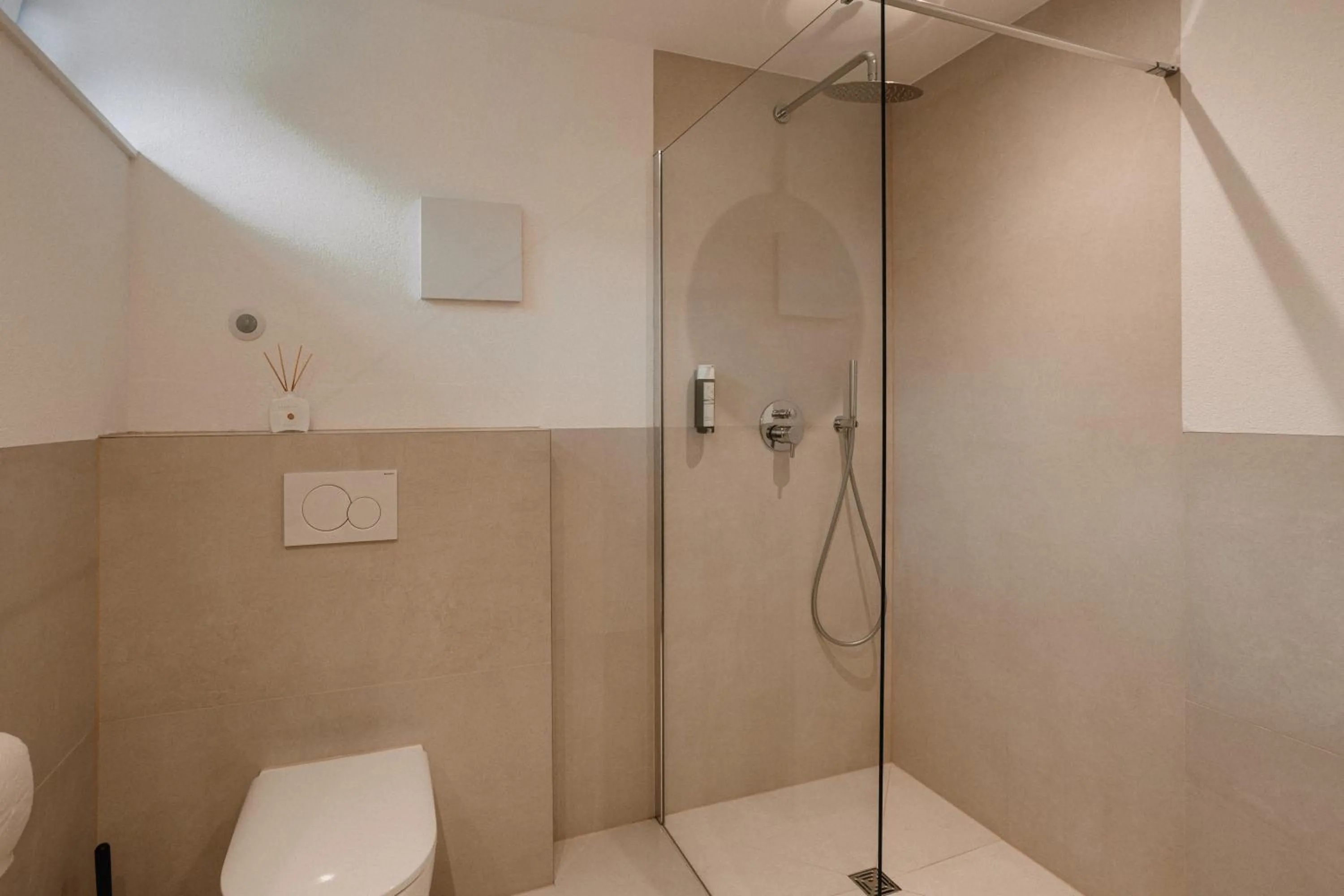 Shower in Boutique Hotel Haus Marie