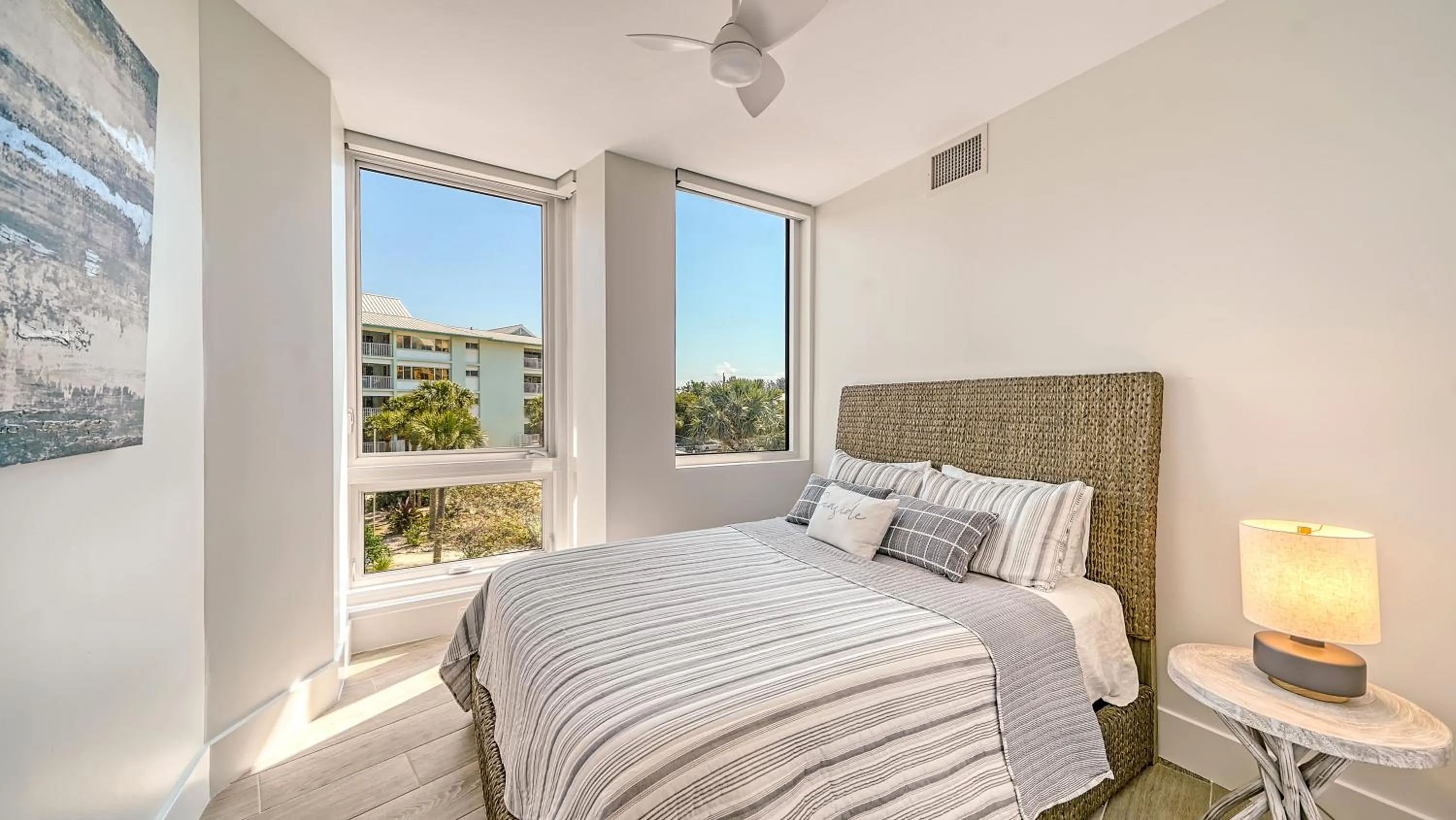 Bed in Ten35 Seaside Rentals