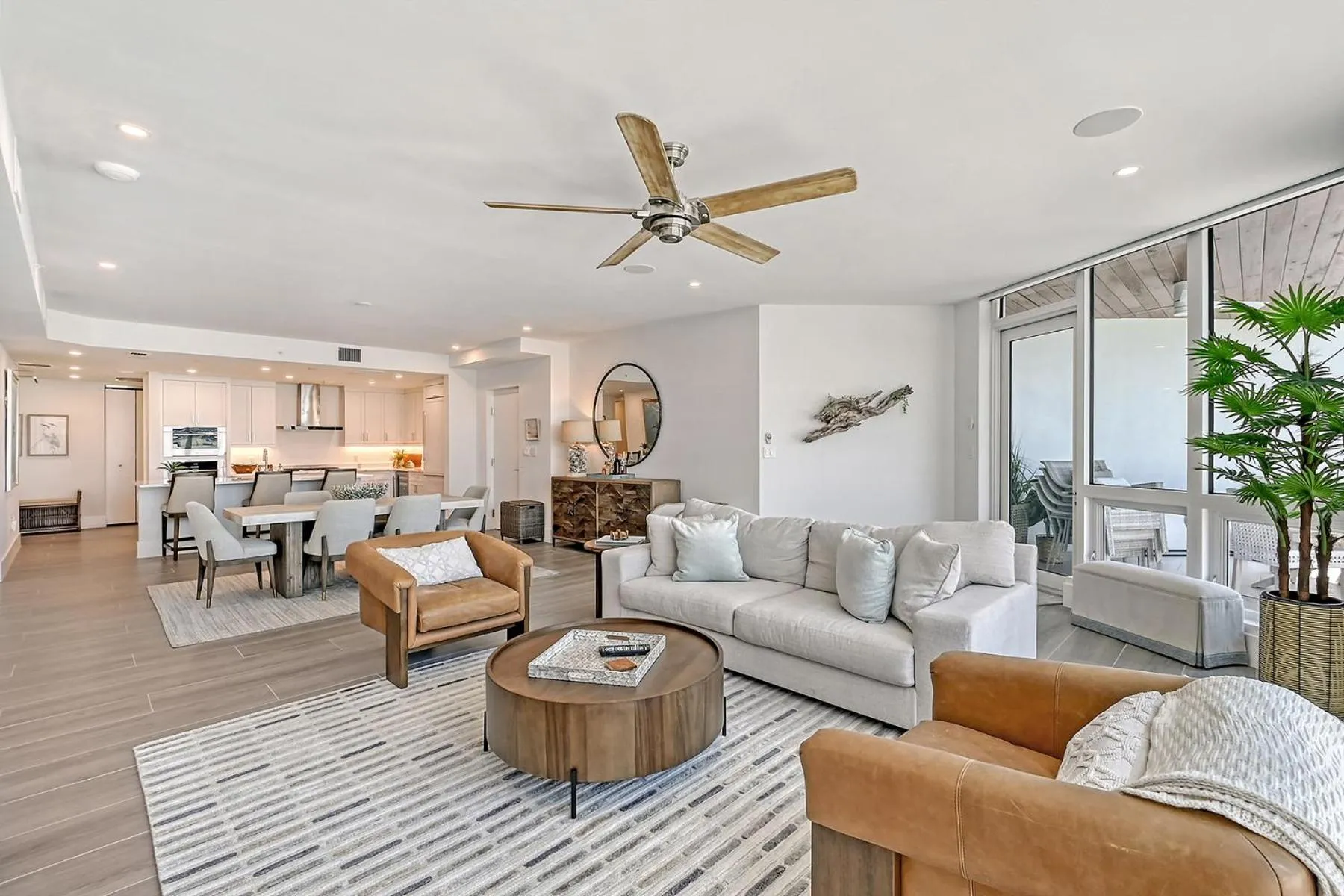 Living room in Ten35 Seaside Rentals