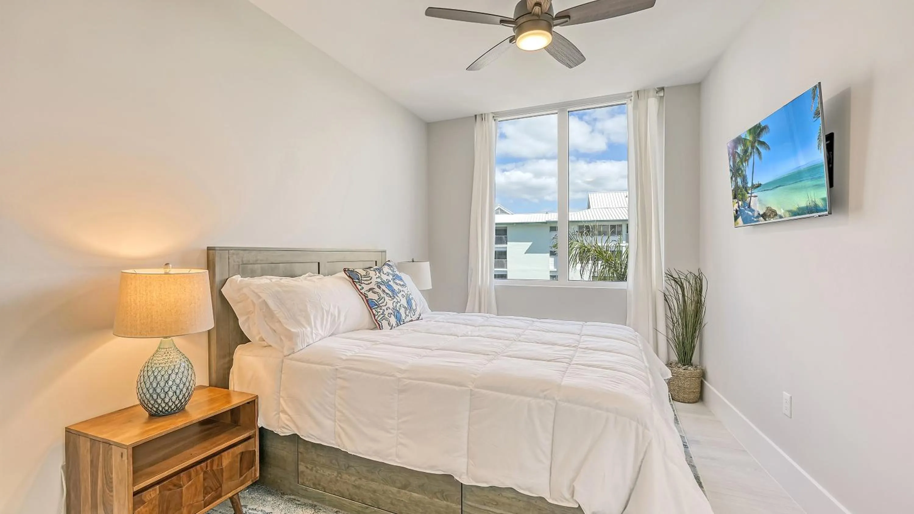 Bed in Ten35 Seaside Rentals