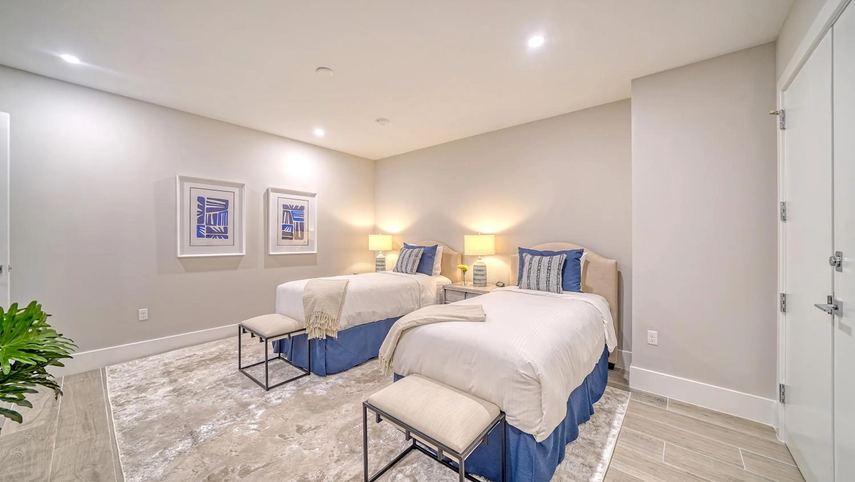 Bed in Ten35 Seaside Rentals