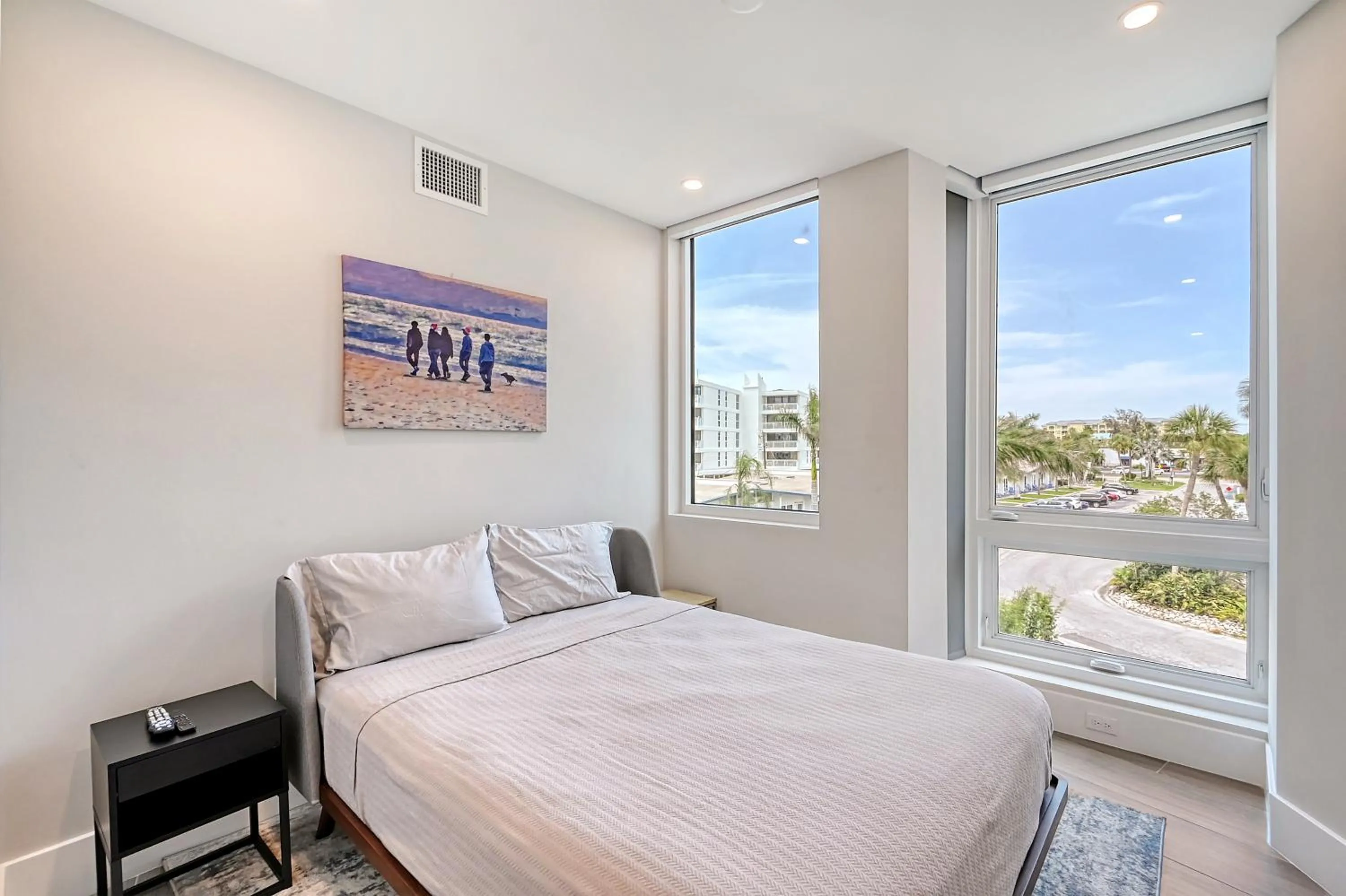 Bed in Ten35 Seaside Rentals