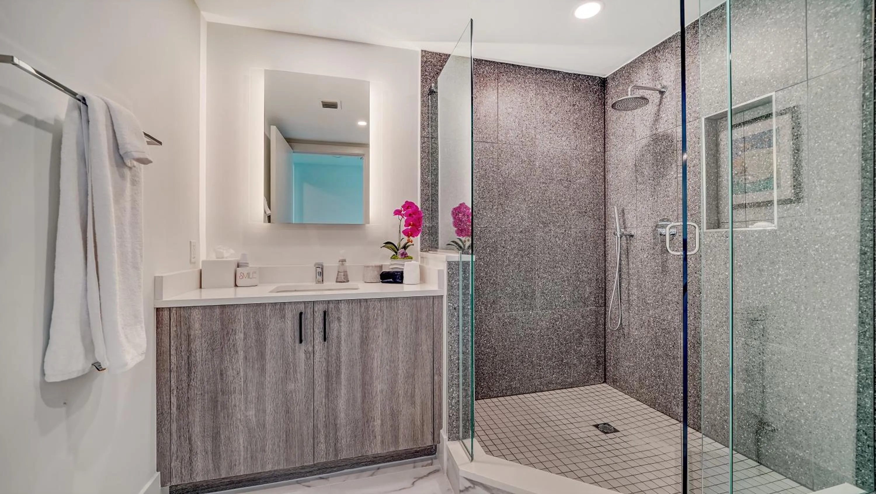 Shower in Ten35 Seaside Rentals