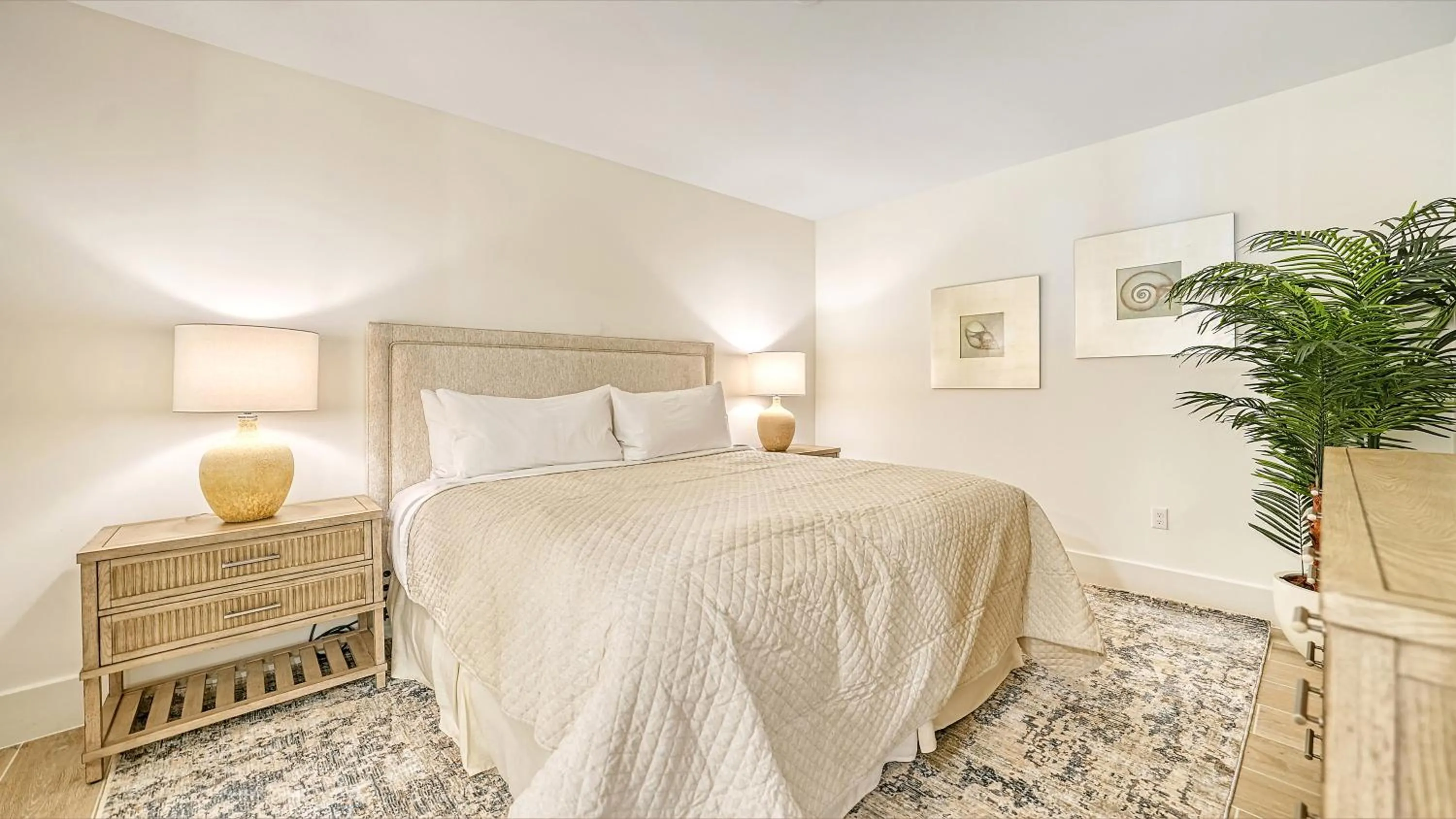 Bed in Ten35 Seaside Rentals