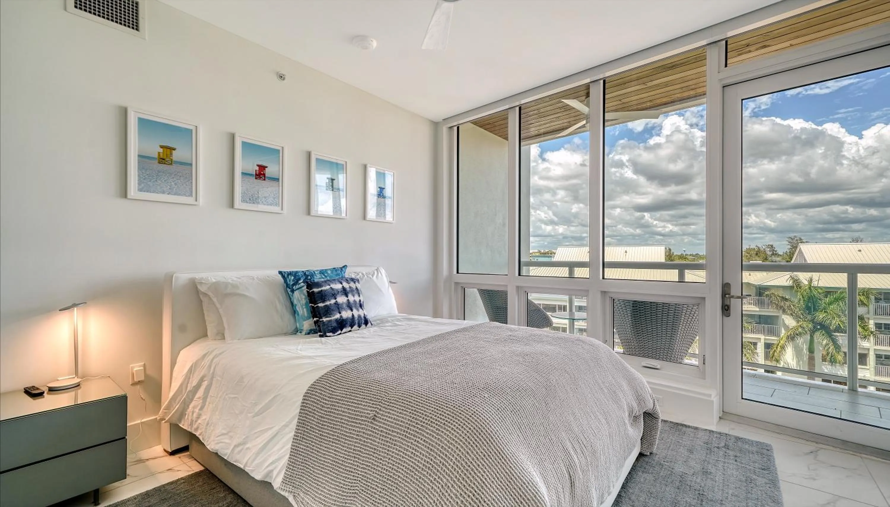 Bed in Ten35 Seaside Rentals