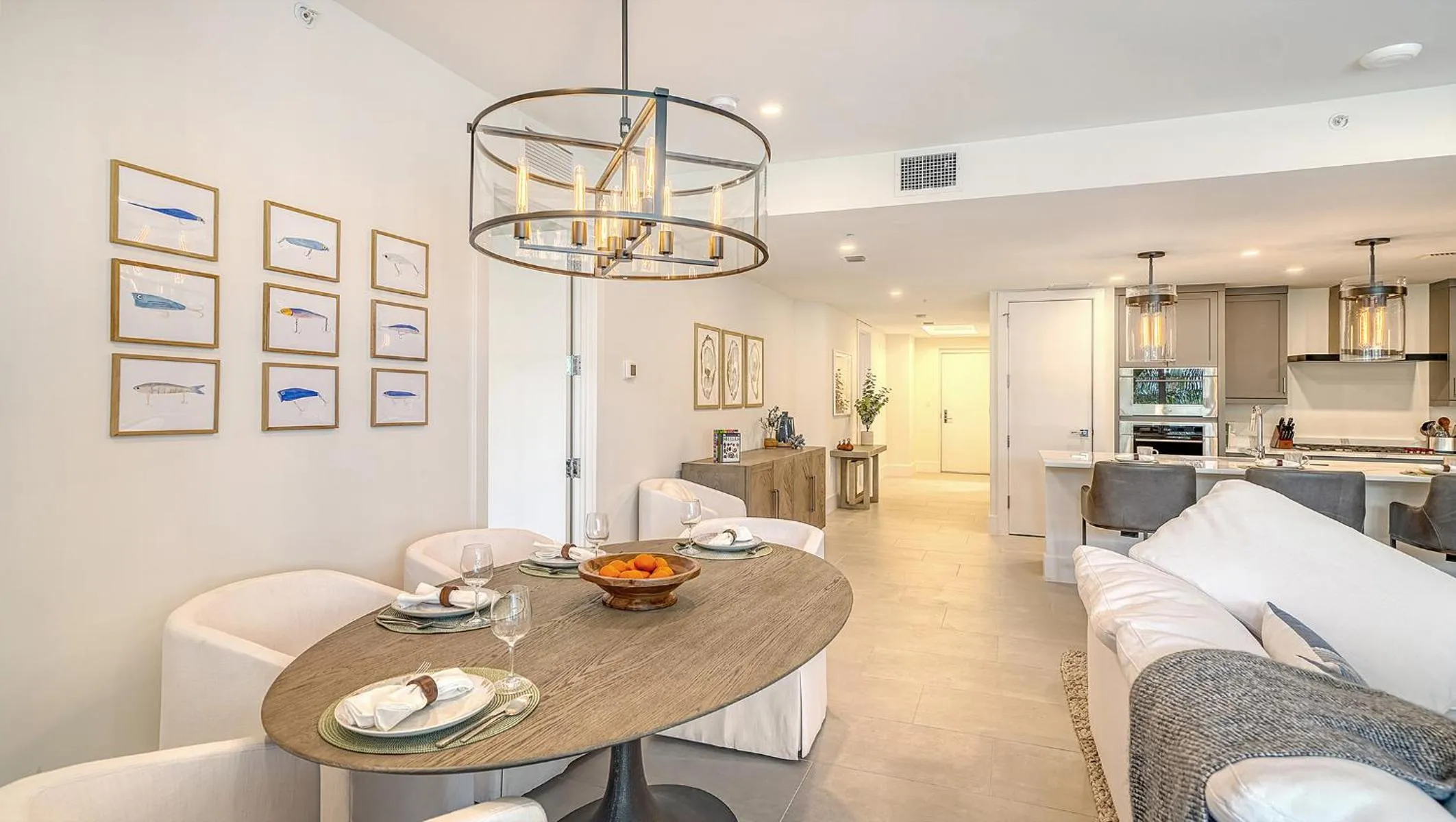 Dining area in Ten35 Seaside Rentals