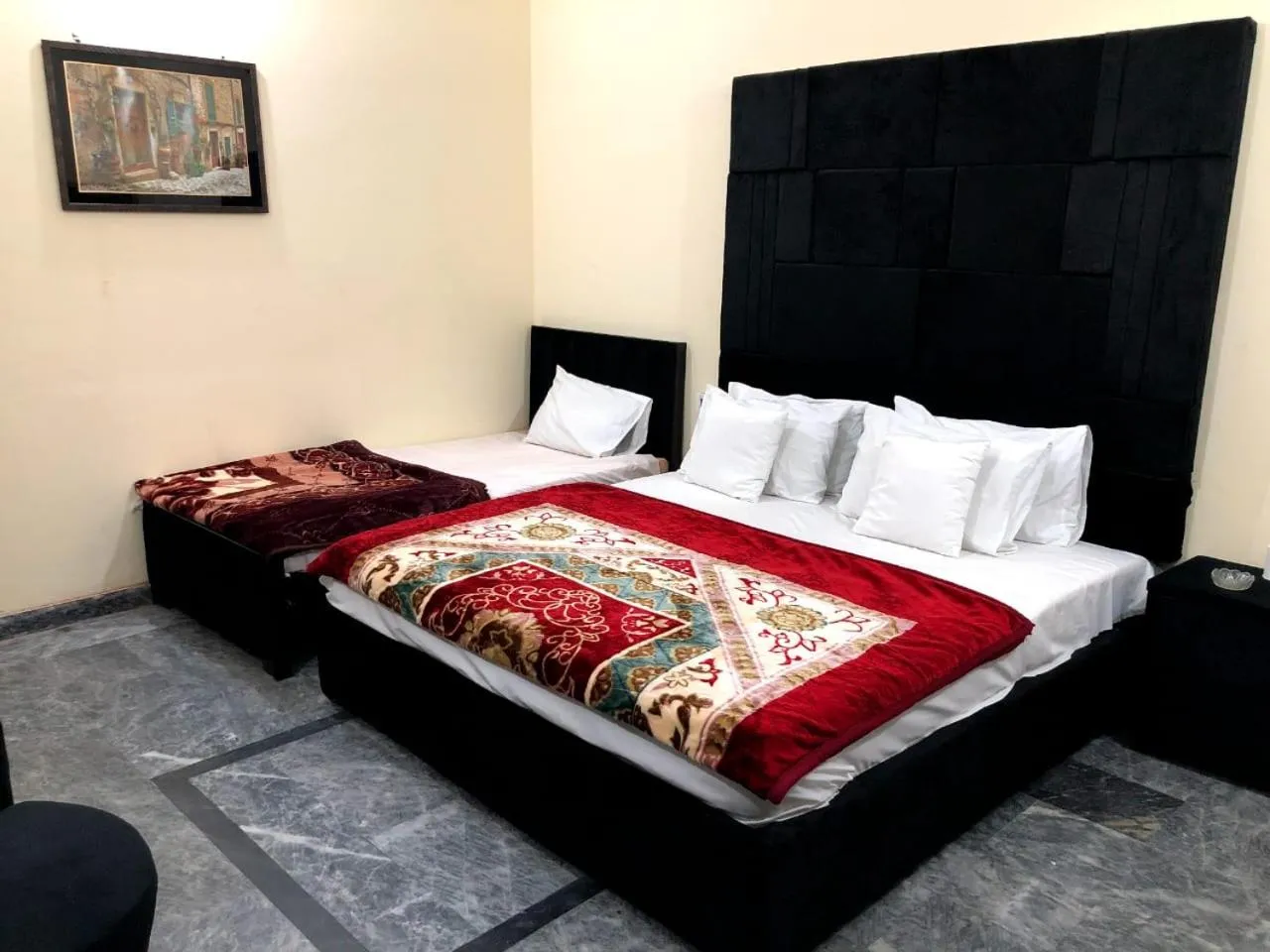 Bed in Hotel Air inn