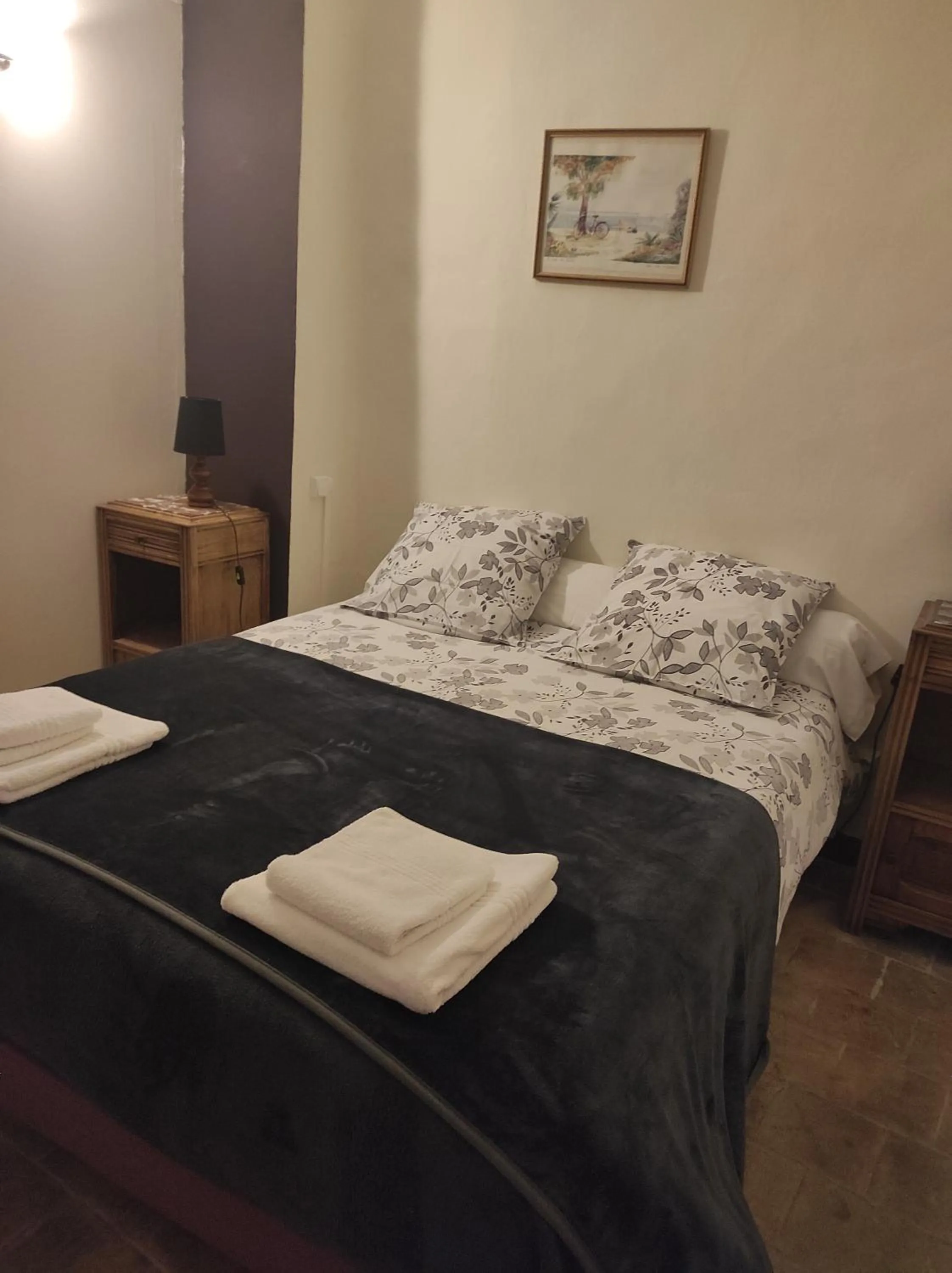 Bed in Hôtel Restaurant des Voyageurs