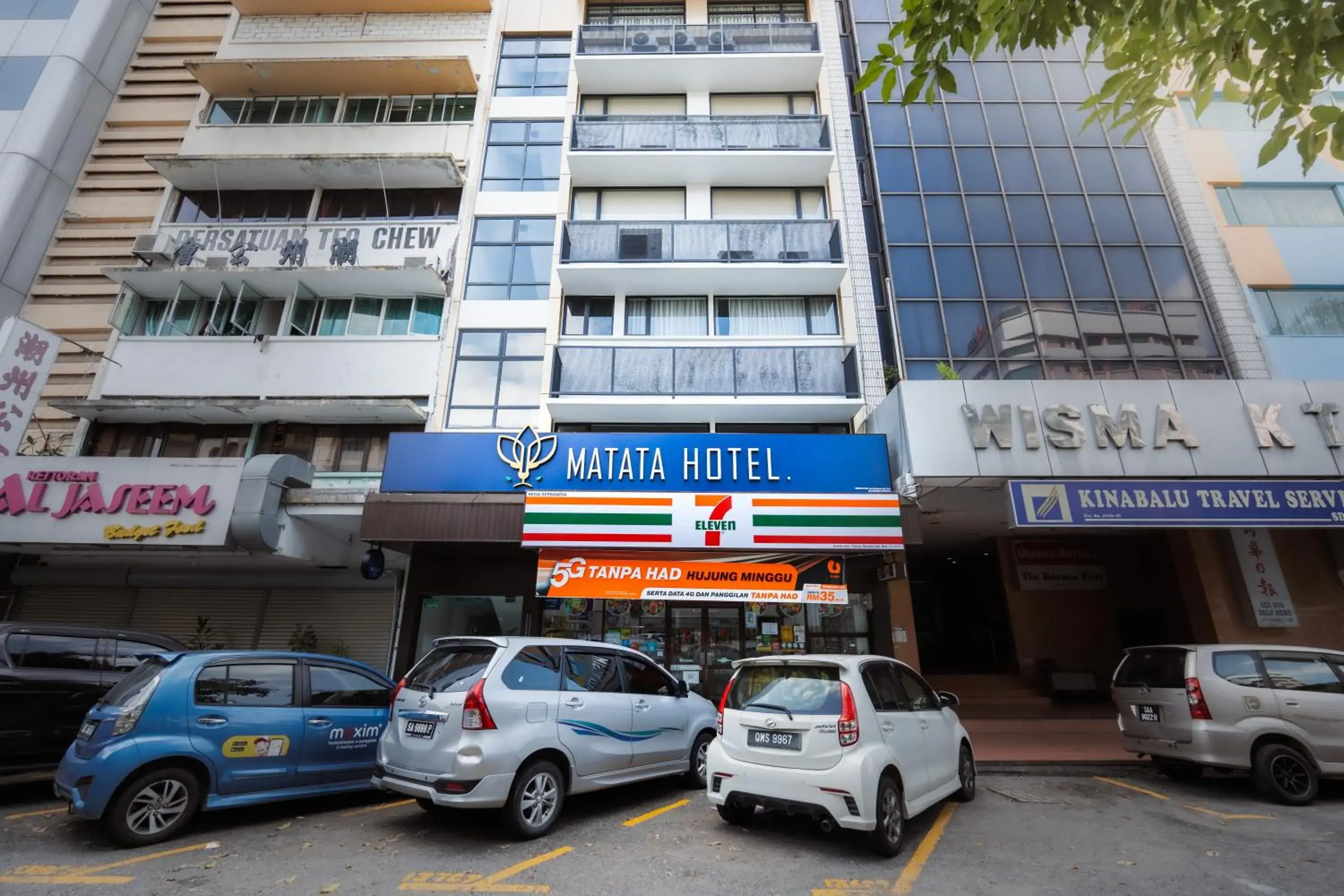 Property building in Matata Hotel Kota Kinabalu Property building in Matata Hotel Kota Kinabalu