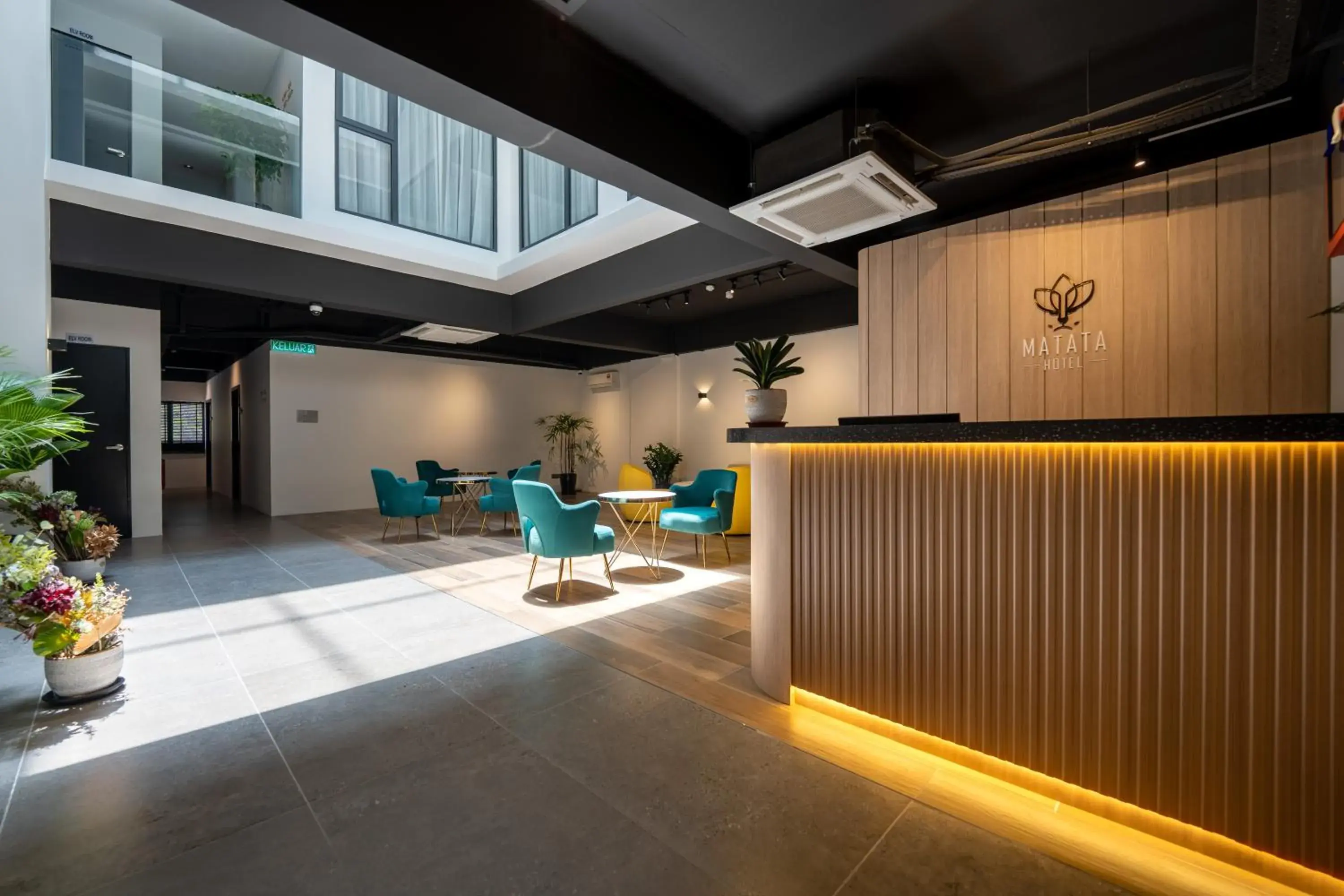 Lobby or reception in Matata Hotel Kota Kinabalu Lobby or reception in Matata Hotel Kota Kinabalu