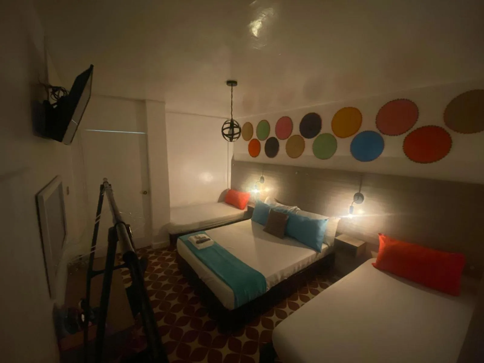 Bed in Hotel Tamaiti