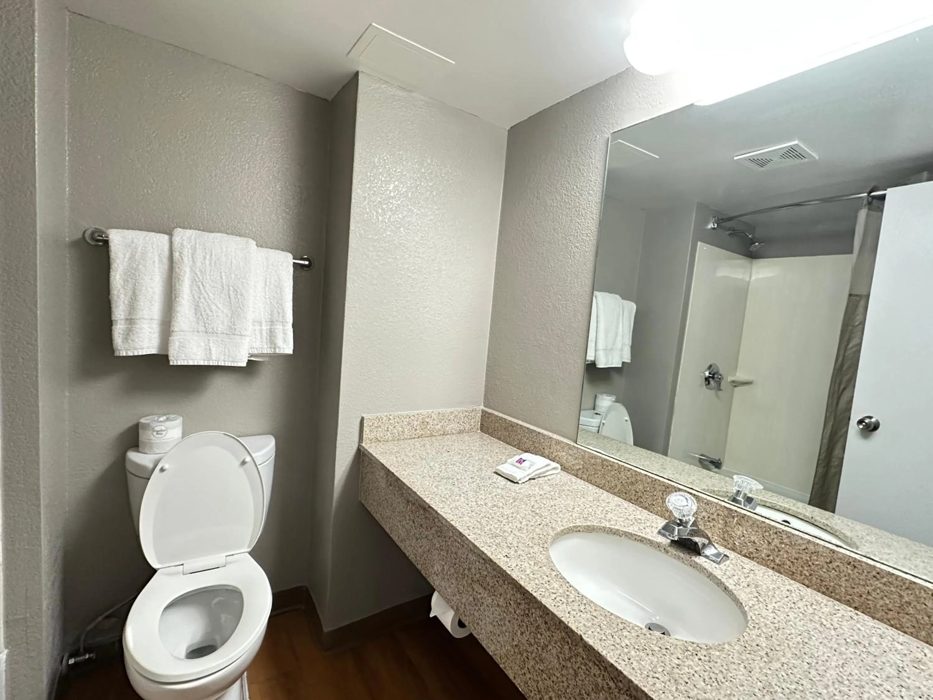 Bathroom in Studio 6 Springfield VA Washington DC Southwest