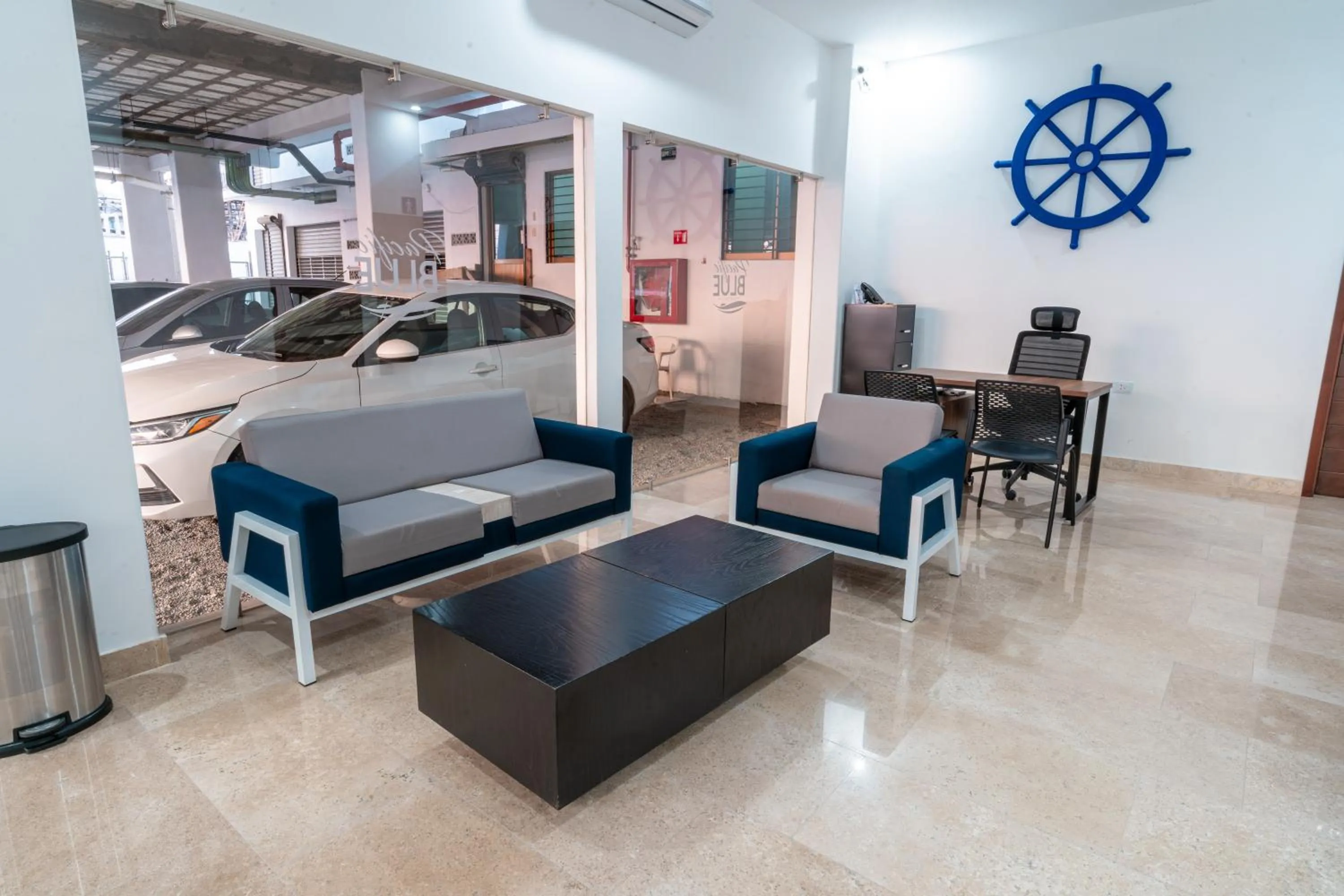 Lobby or reception in Hotel Pacific Blue Mazatlan