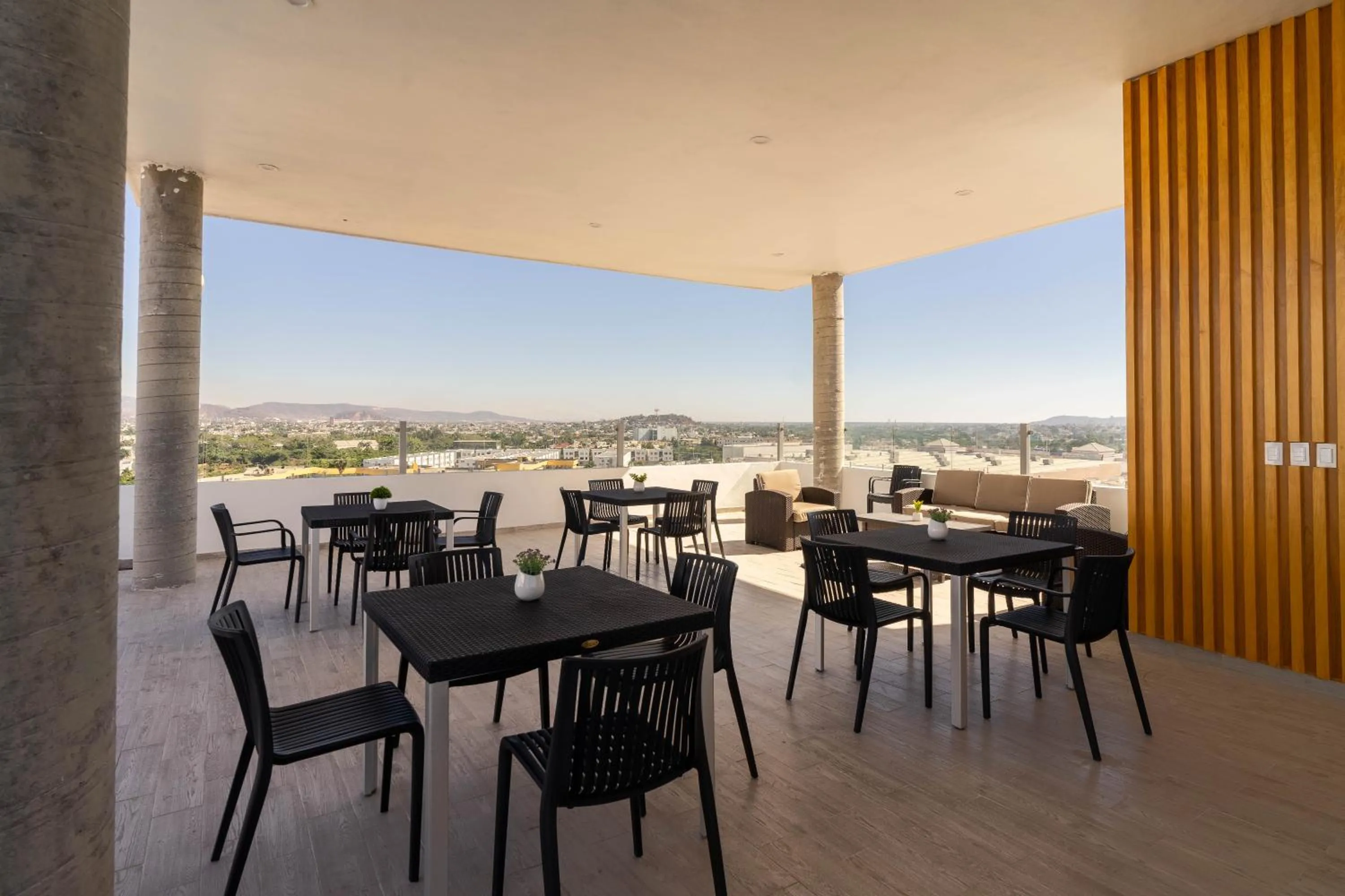 Balcony/Terrace in Hotel Pacific Blue Mazatlan