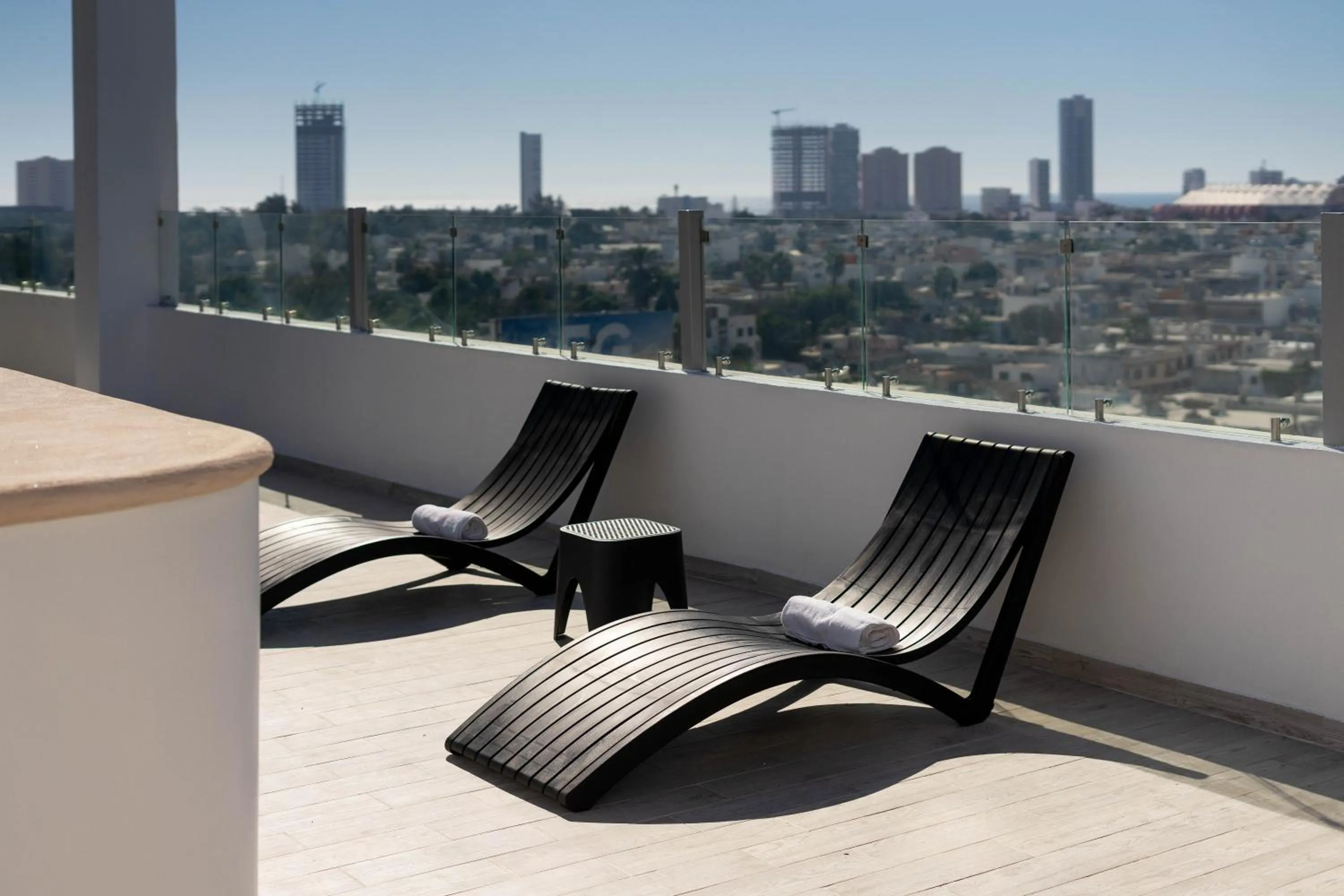 Balcony/Terrace in Hotel Pacific Blue Mazatlan