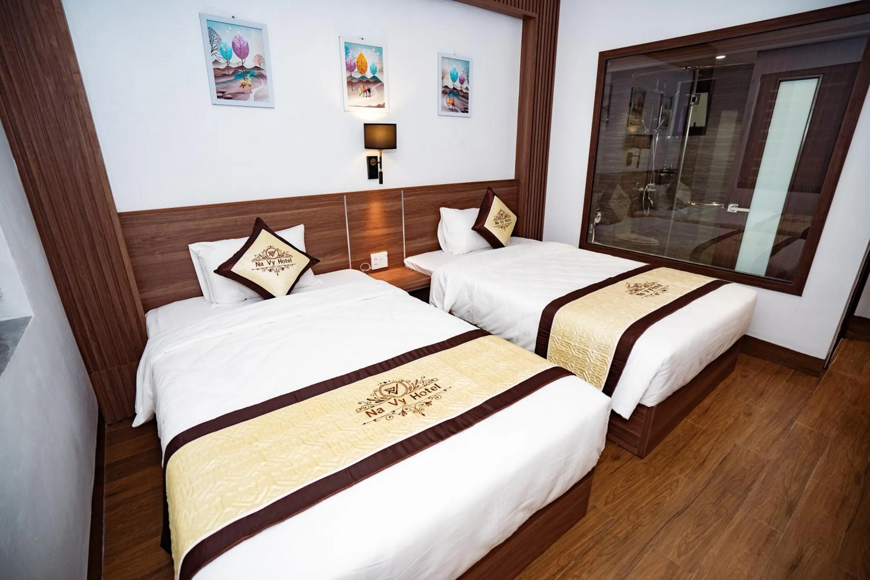 Bedroom, Bed in Navy Hotel Ha Long