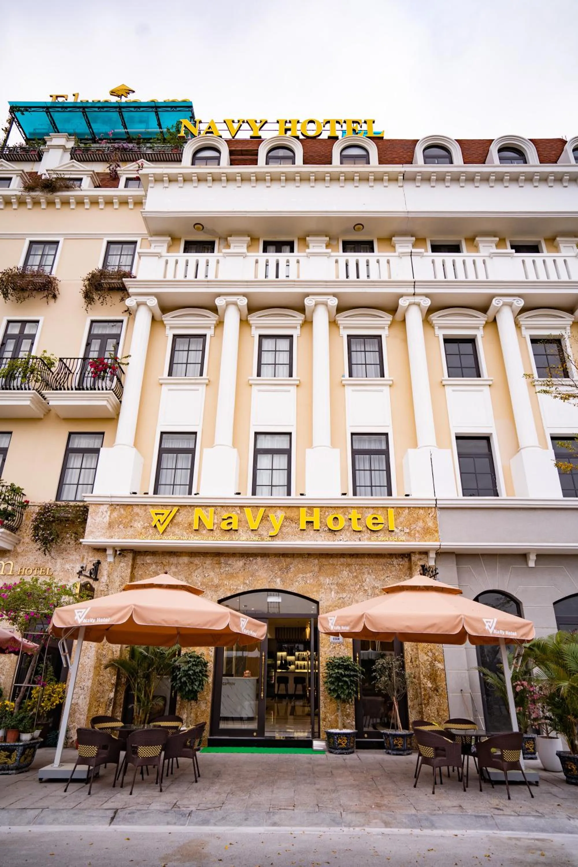 Property building in Navy Hotel Ha Long