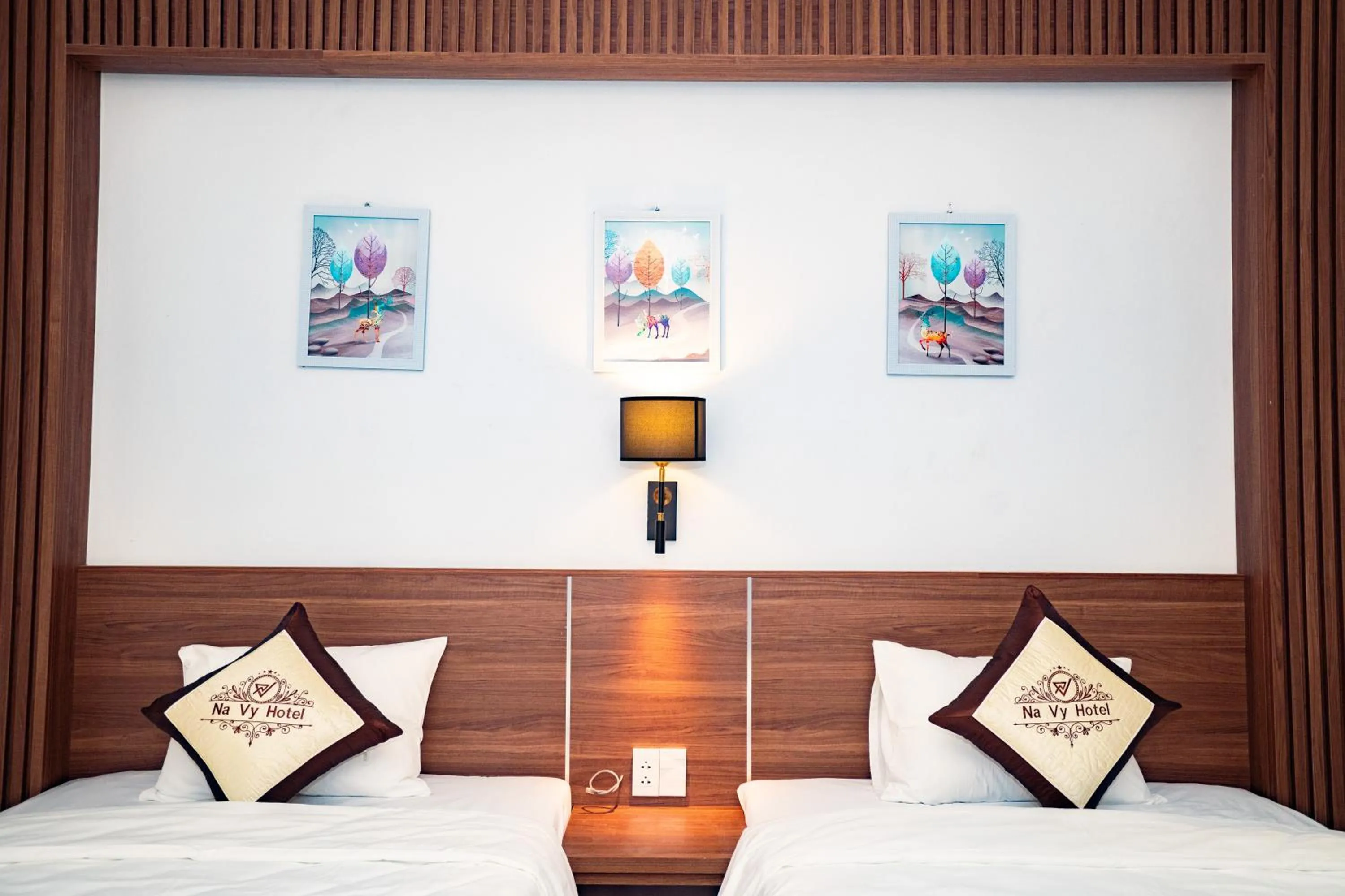Bedroom, Bed in Navy Hotel Ha Long
