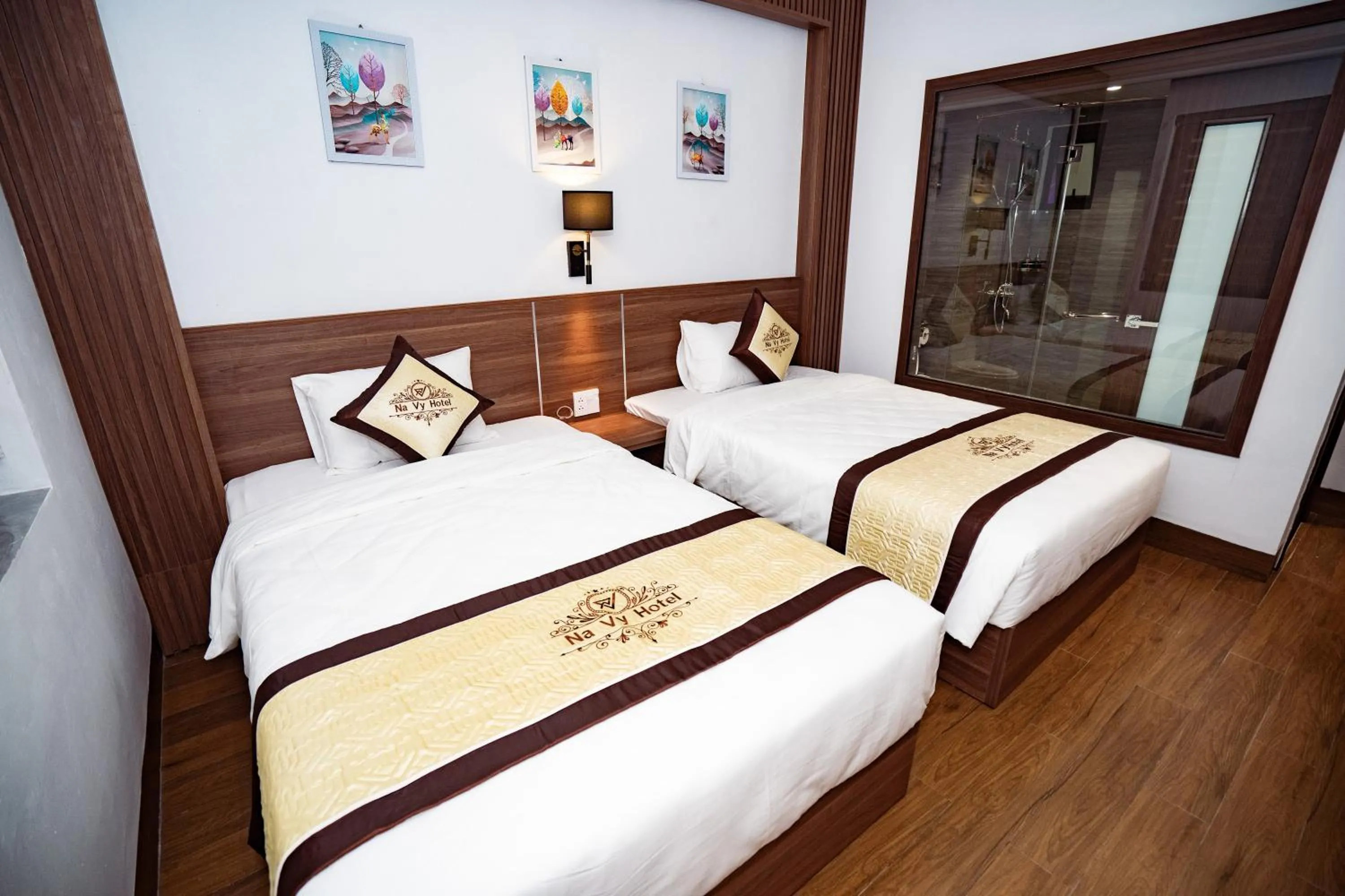 Bedroom, Bed in Navy Hotel Ha Long
