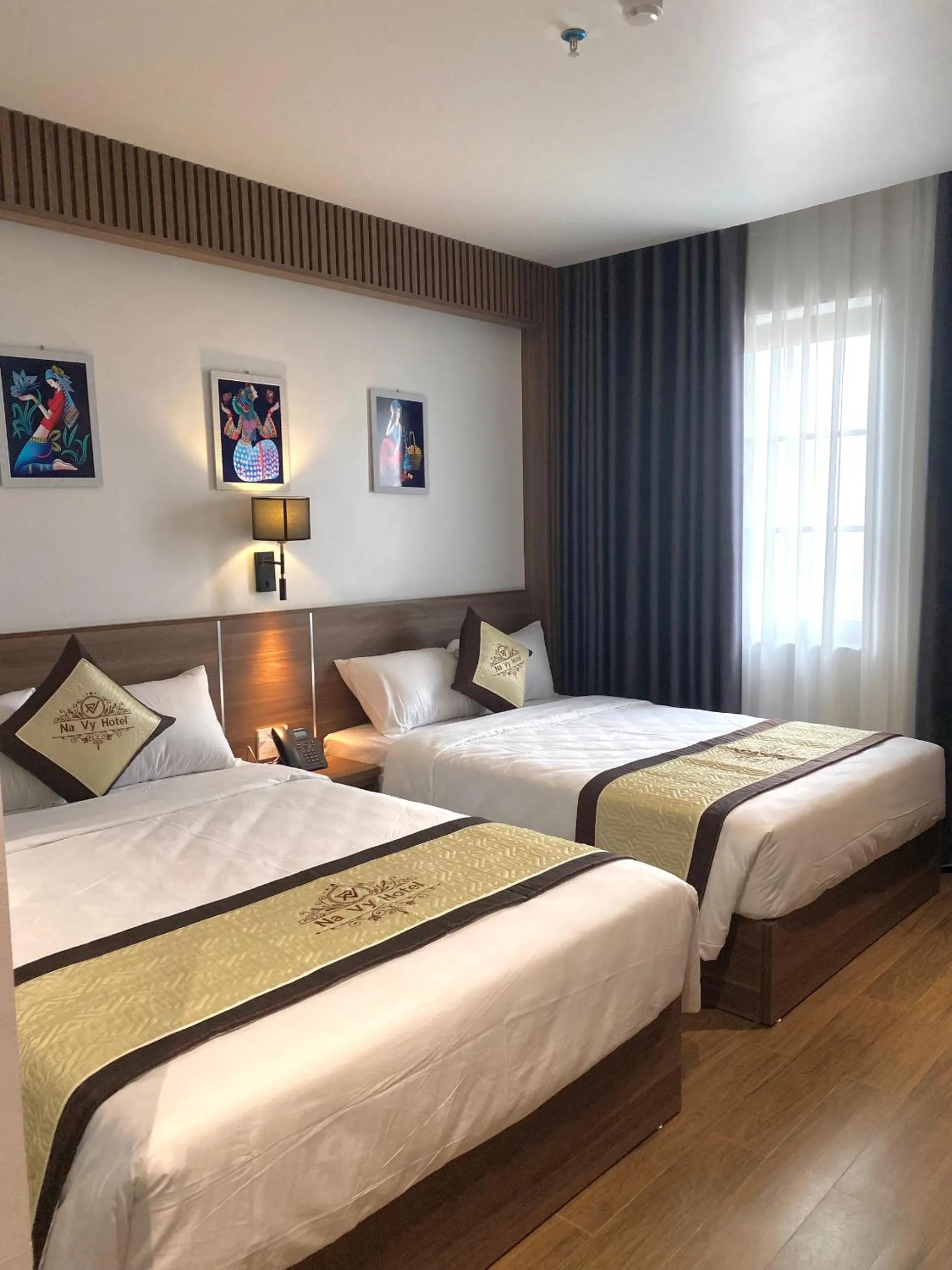 Bedroom, Bed in Navy Hotel Ha Long