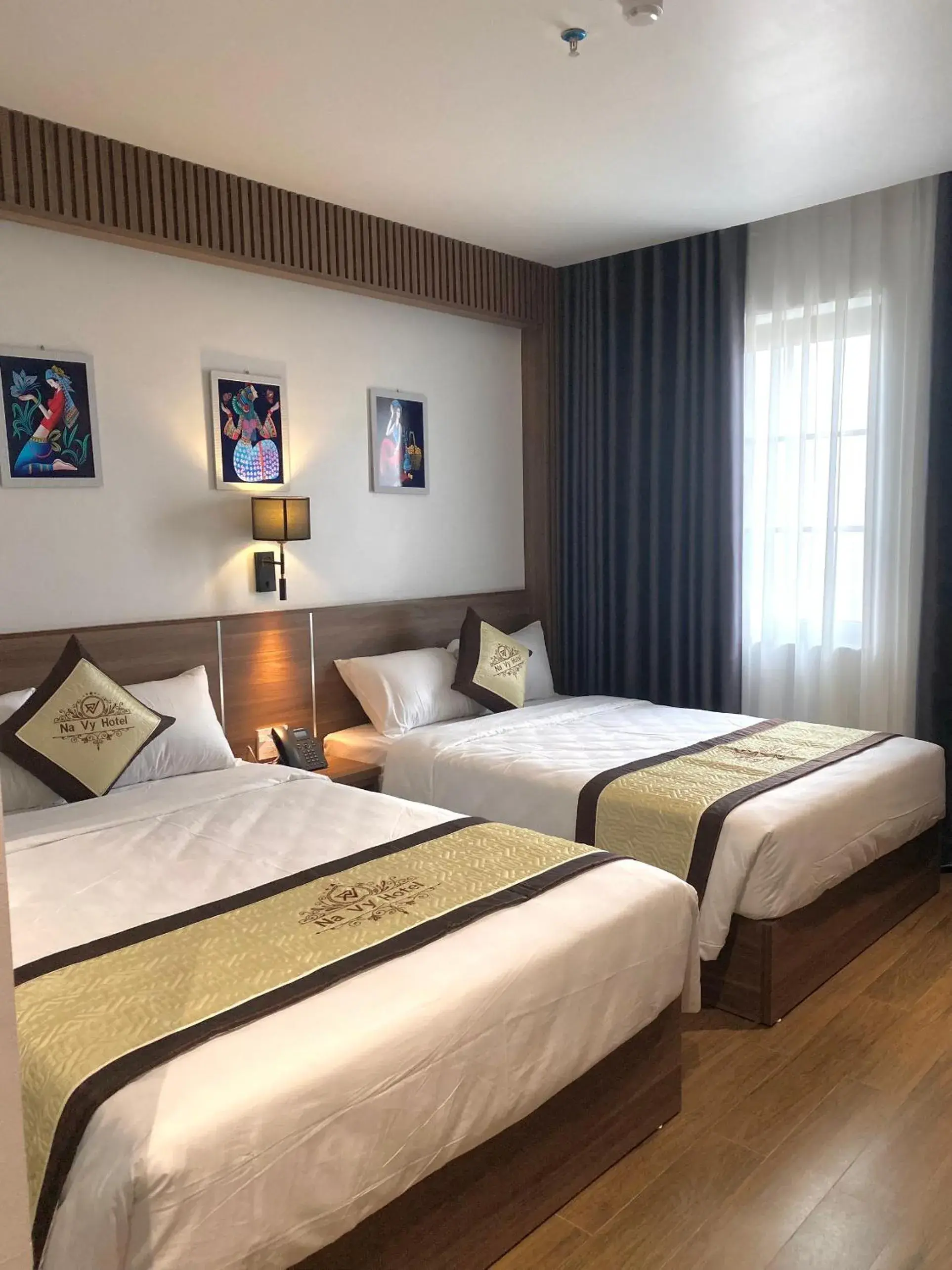 Twin Room with Sea View in Navy Hotel Ha Long Twin Room with Sea View in Navy Hotel Ha Long