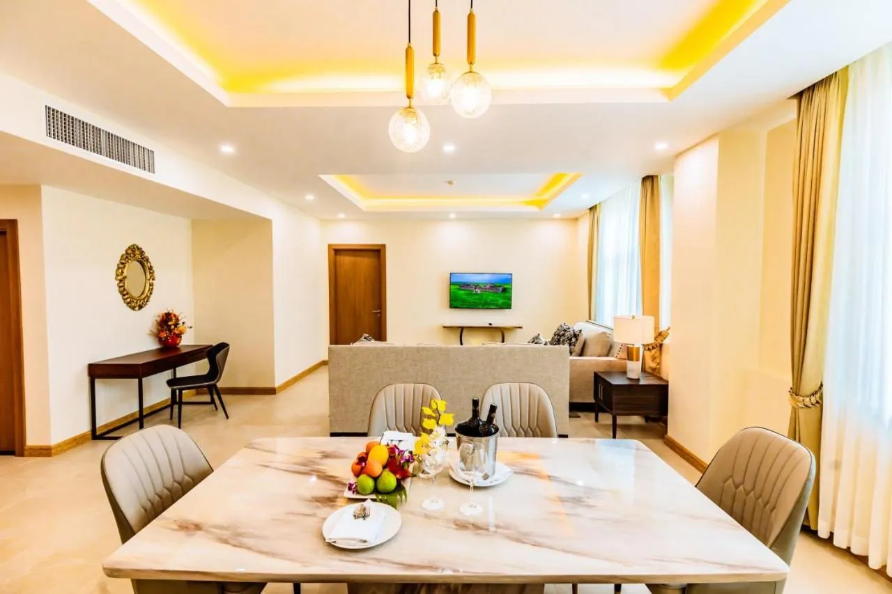 Living room in Dynasty Casino Hotel