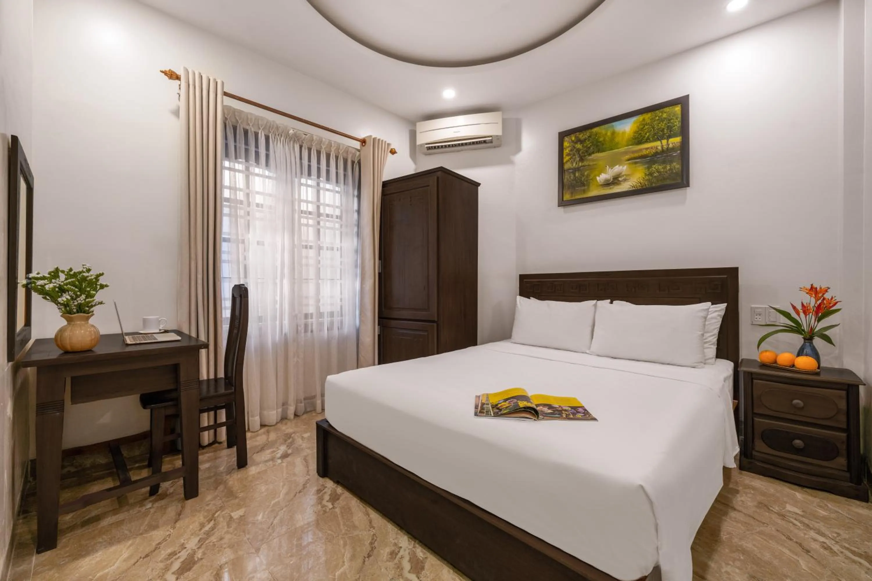 Bed in RAON Ancient Town Hotel