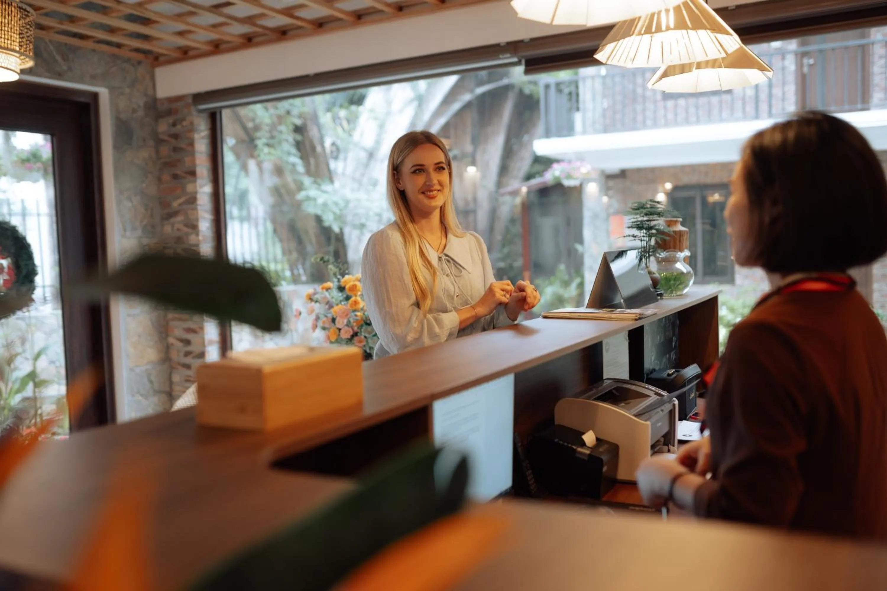 Lobby or reception in Xuân Anh Garden