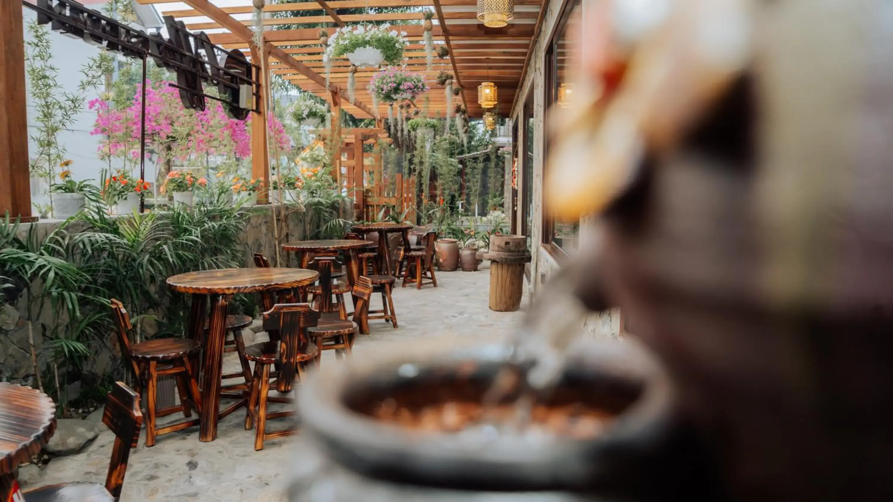 Food and drinks in Xuân Anh Garden Food and drinks in Xuân Anh Garden