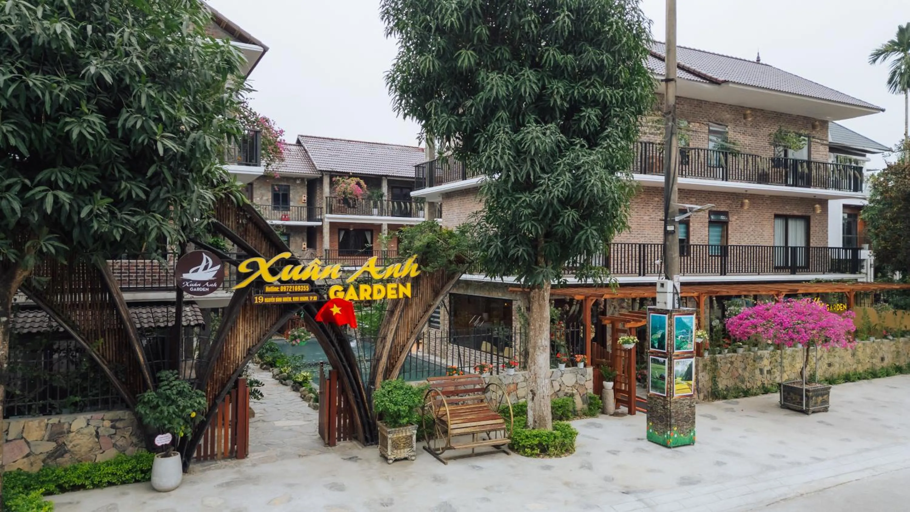 Property building in Xuân Anh Garden