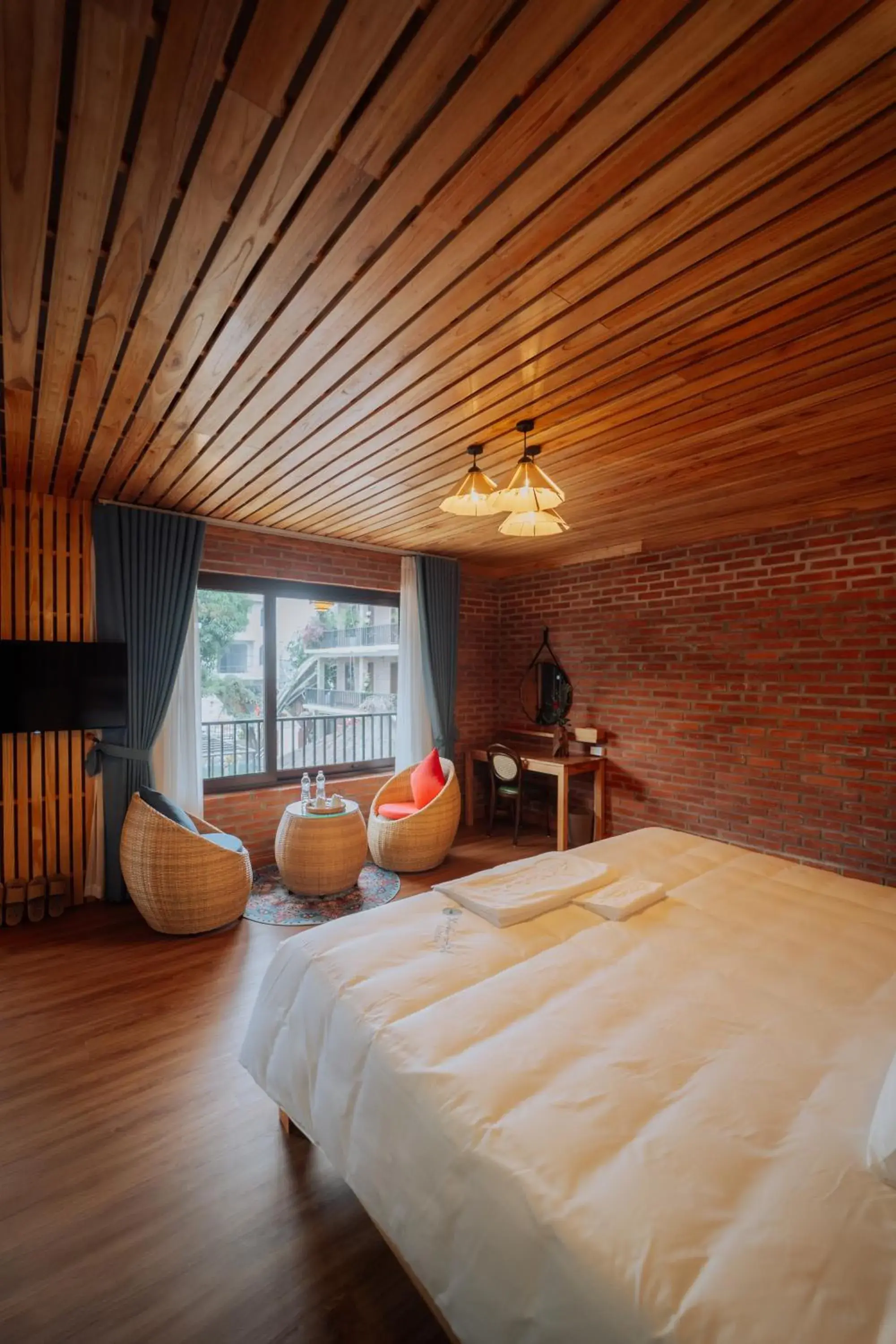 View (from property/room), Bed in Xuân Anh Garden View (from property/room), Bed in Xuân Anh Garden