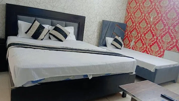 Bed in Hotel Royal Fort