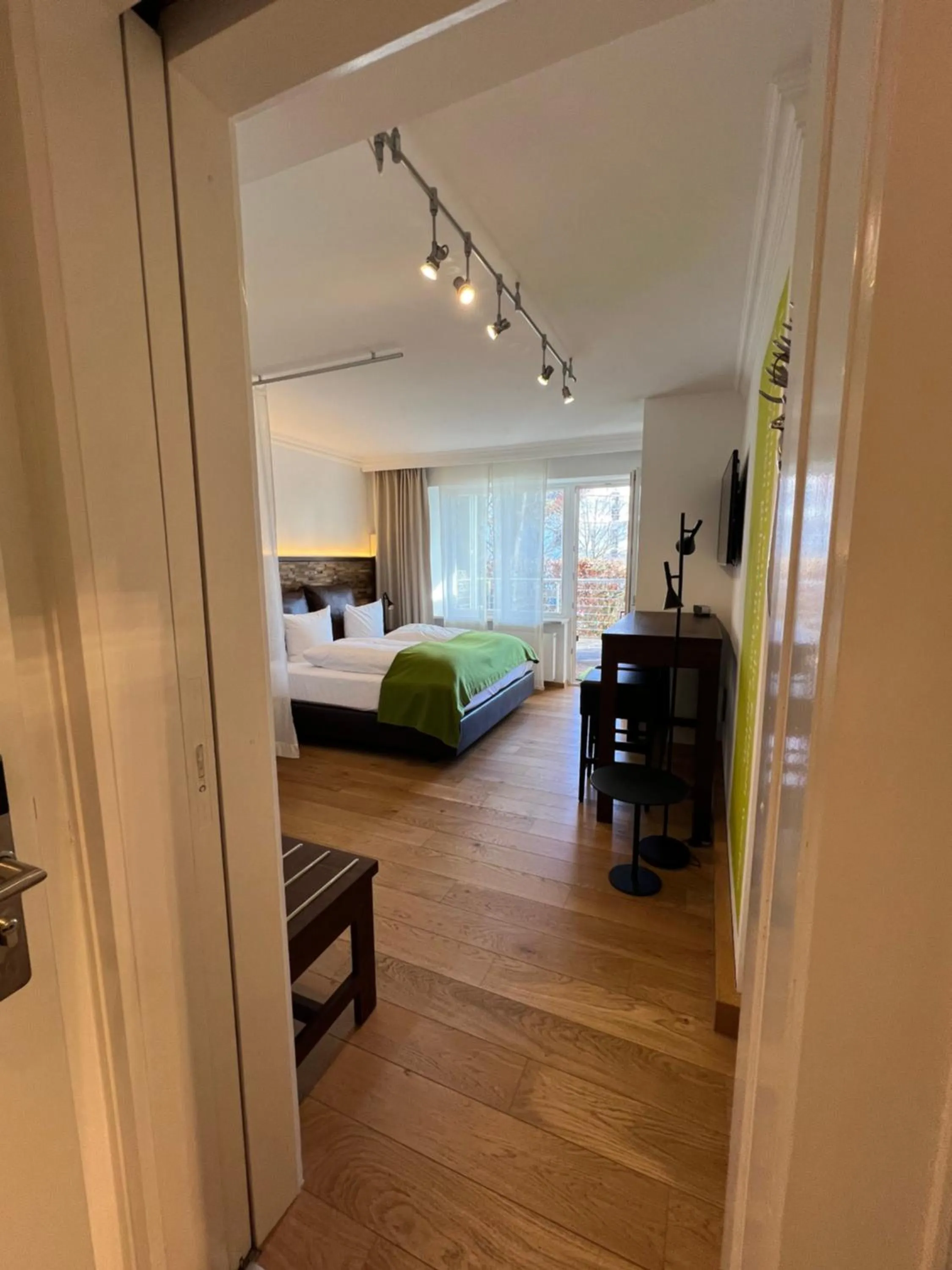 Bedroom, Bed in Aparthotel Parsberg GreenDesign