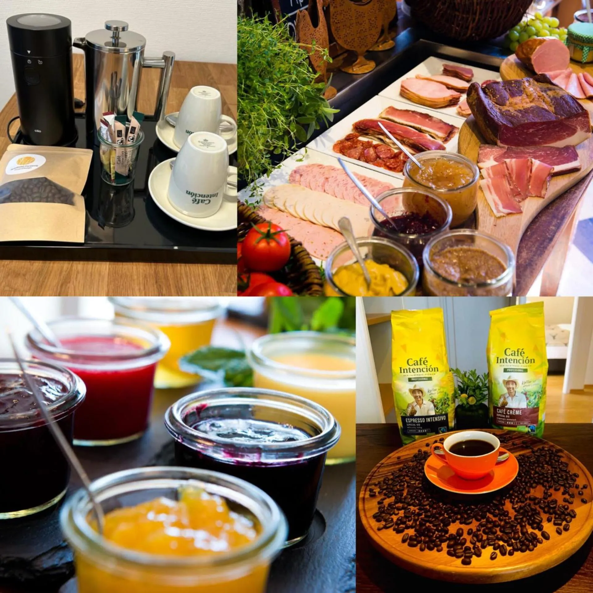 Breakfast in Aparthotel Parsberg GreenDesign