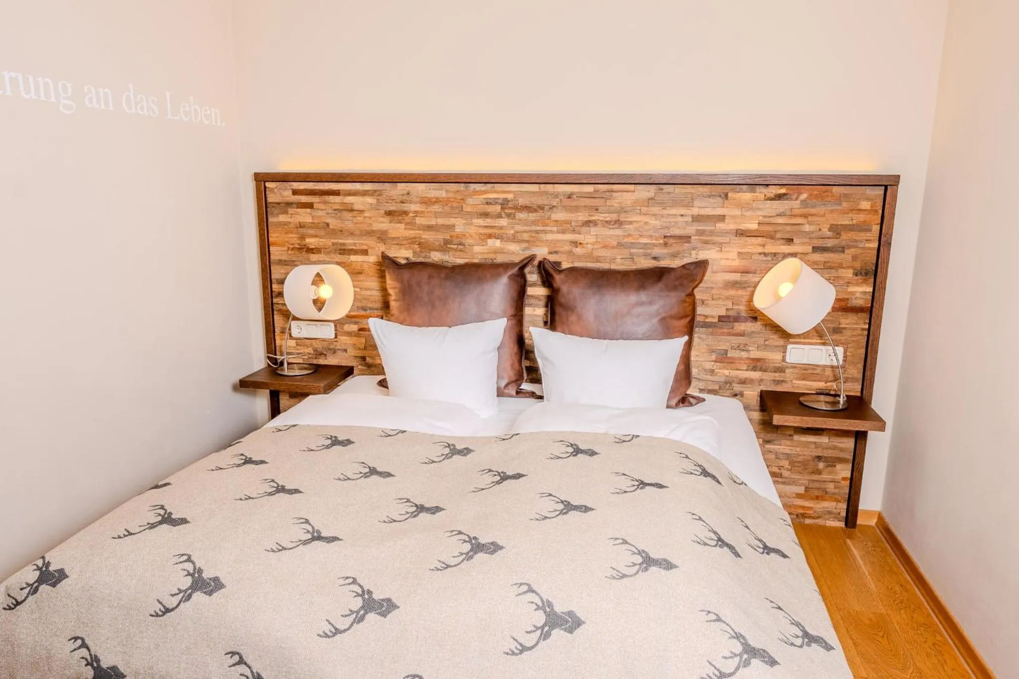 Bedroom, Bed in Aparthotel Parsberg GreenDesign